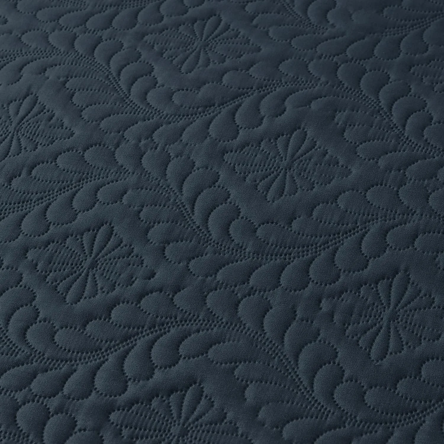 ست لحاف EXQ Home سایز کویین/کامل، سرمه ای، 3 تکه، لحاف سبک و نرم، طرح گندم مدرن (1 لحاف، 2 روبالشتی) ست لحاف EXQ Home سایز کویین/کامل، سرمه ای، 3 تکه، لحاف سبک و نرم، طرح گندم مدرن (1 لحاف، 2 روبالشتی)