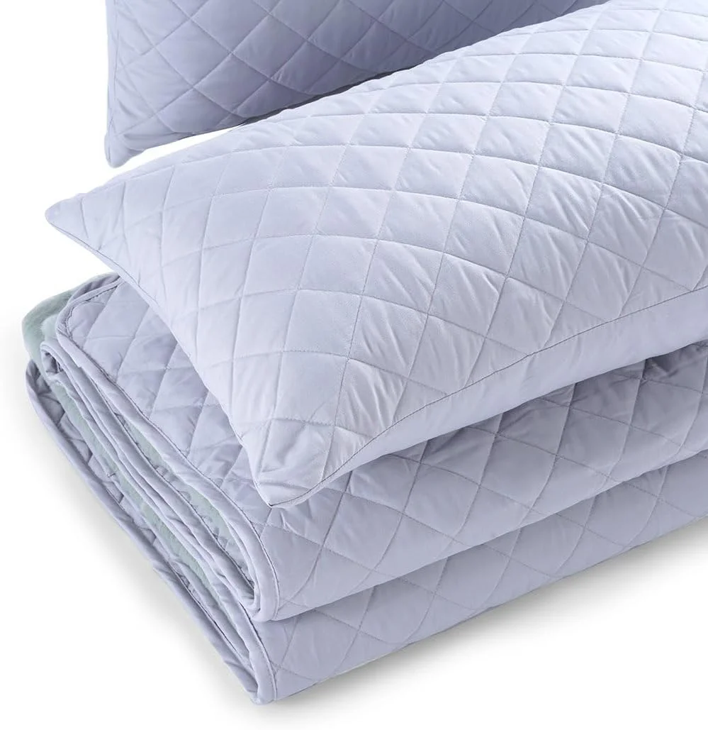 ست روتختی سه تکه طرح لوزی پان هوم مدل Essential، سایز 220x240 سانتی متر - خاکستری ست روتختی سه تکه طرح لوزی پان هوم مدل Essential، سایز 220x240 سانتی متر - خاکستری