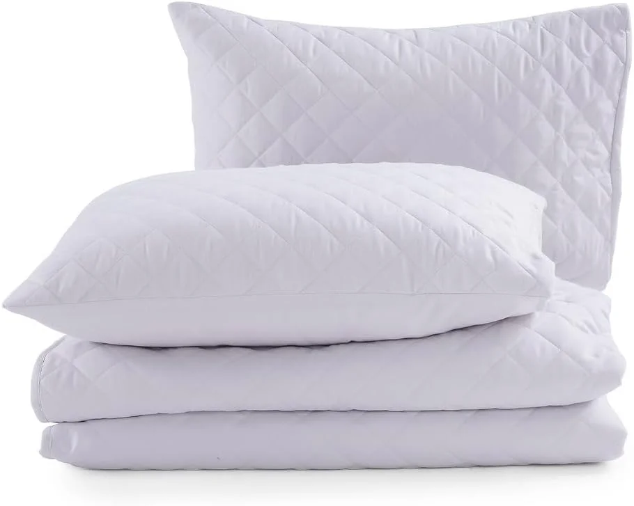 ست روتختی سه تکه طرح لوزی پان هوم مدل Essential، ابعاد 220x240 سانتی متر - بژ ست روتختی سه تکه طرح لوزی پان هوم مدل Essential، ابعاد 220x240 سانتی متر - بژ