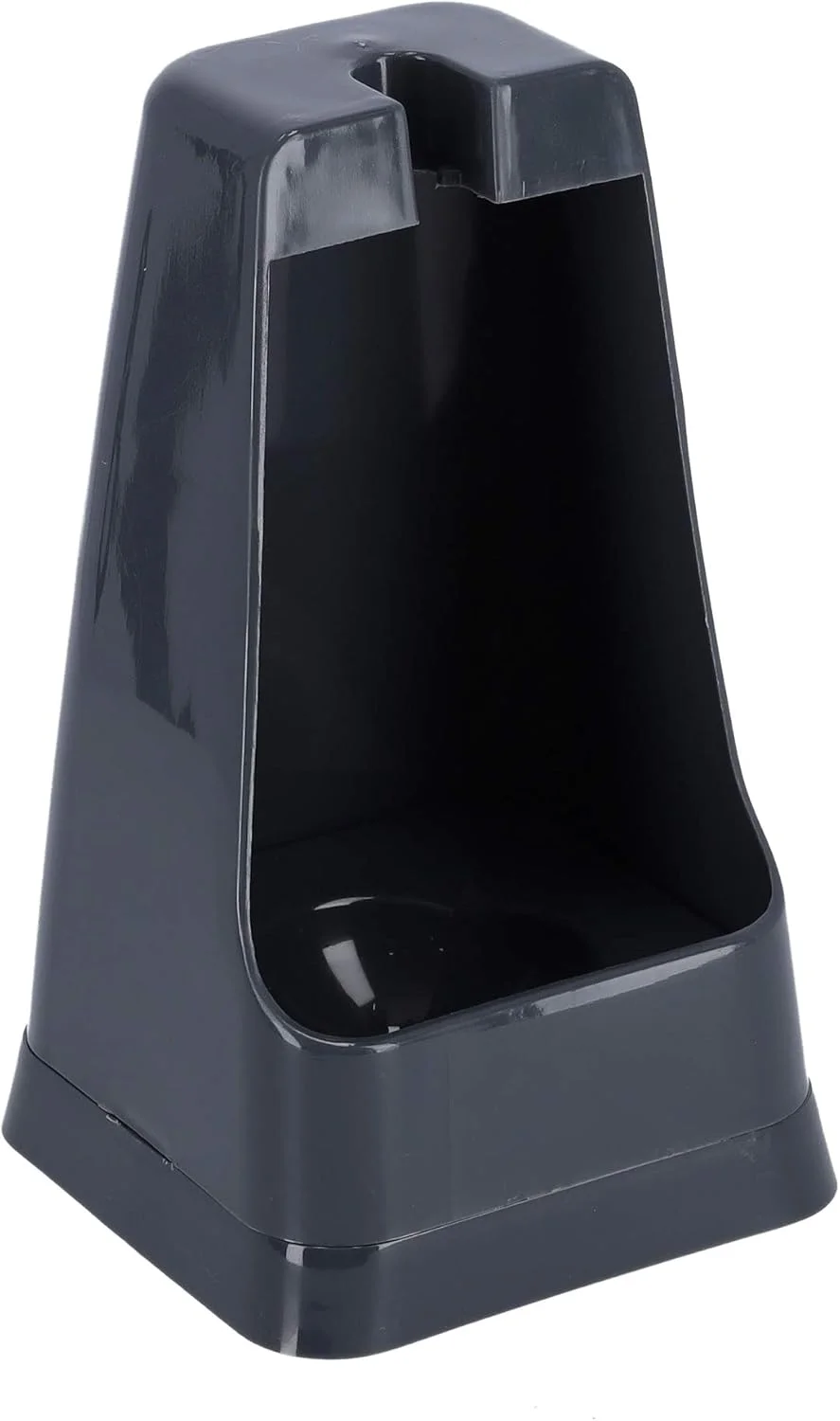 برس توالت رویال فورد مدل RF2372GR به همراه جا برس - نگهداری آسان و قابل حمل با دسته راحت | طراحی جمع و جور | رفع گرفتگی توالت و لوله ها | ایده آل برای استفاده در خانه و محل کار - خاکستری