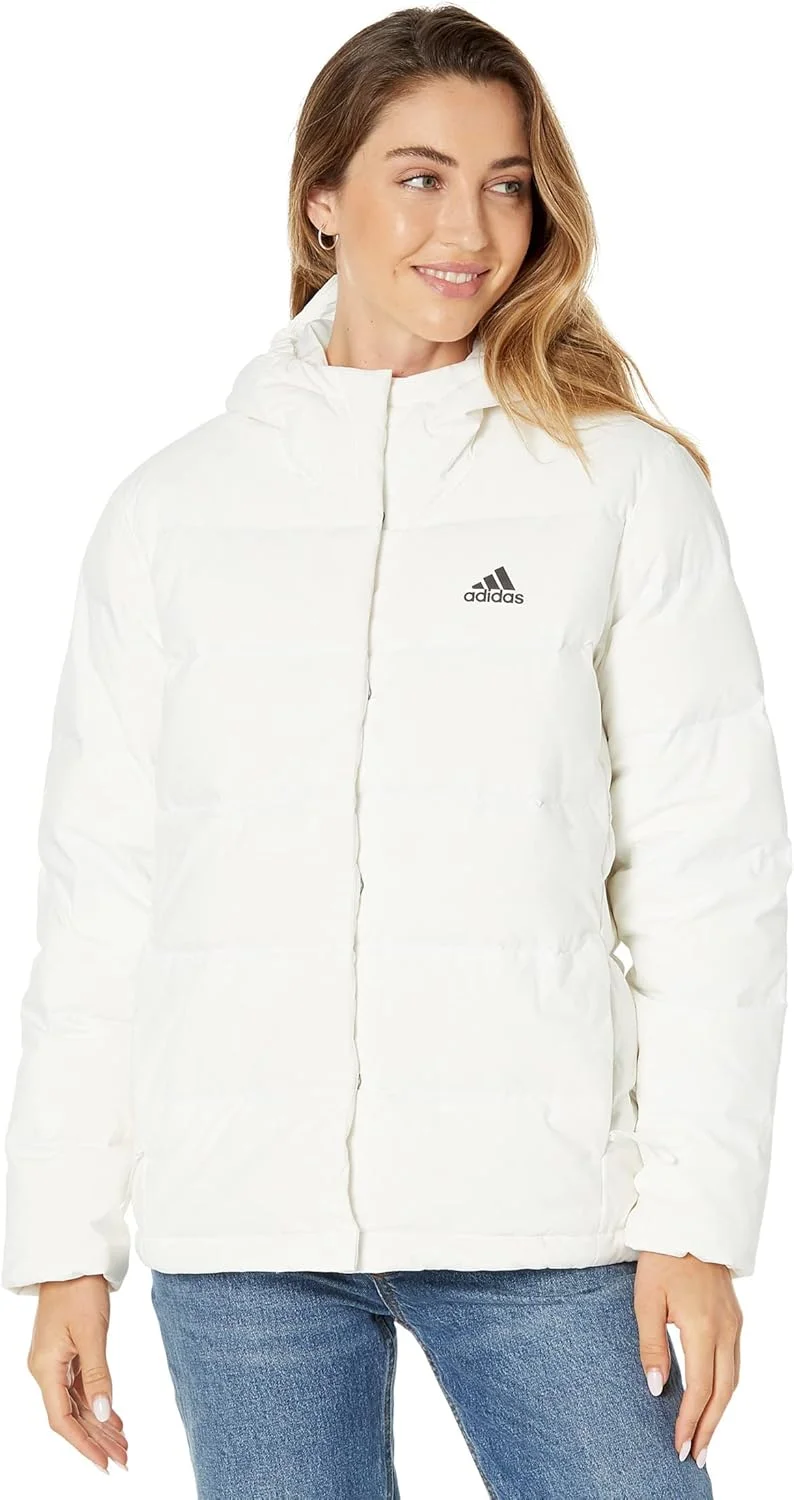 کاپشن زنانه کلاه دار آدیداس Helionic مناسب دویدن