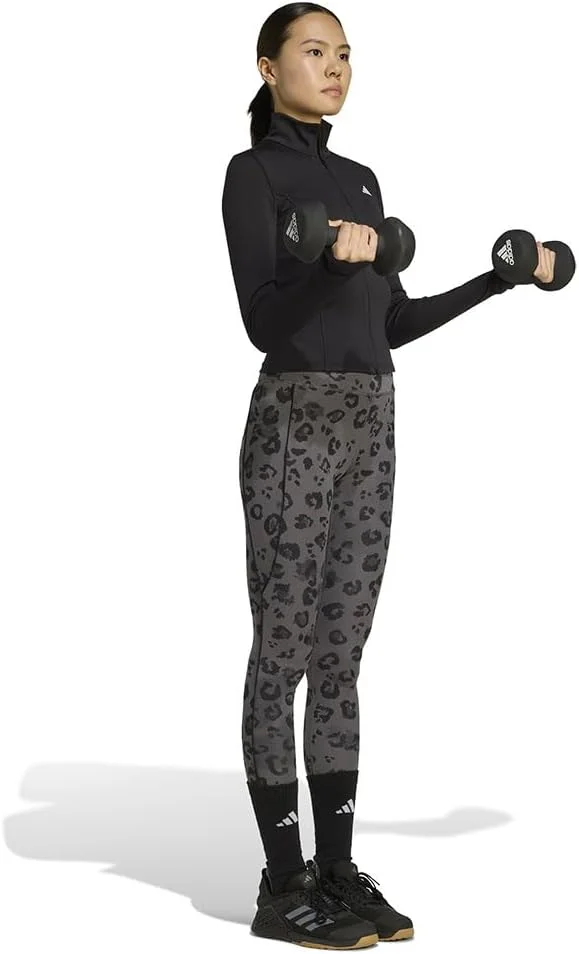 ژاکت زیپ دار زنانه آدیداس مدل Workout Essentials Modern