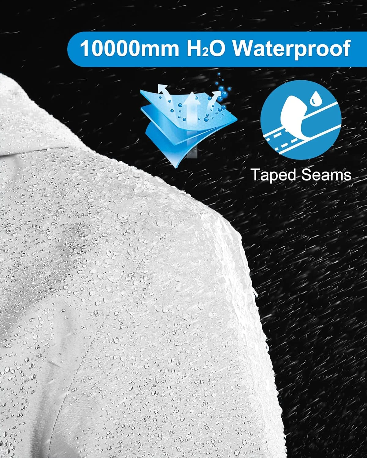 کاپشن بارانی زنانه 33000ft، سبک وزن و ضد آب با کلاه، مناسب دوچرخه سواری و بادگیر کاپشن بارانی زنانه 33000ft، سبک وزن و ضد آب با کلاه، مناسب دوچرخه سواری و بادگیر