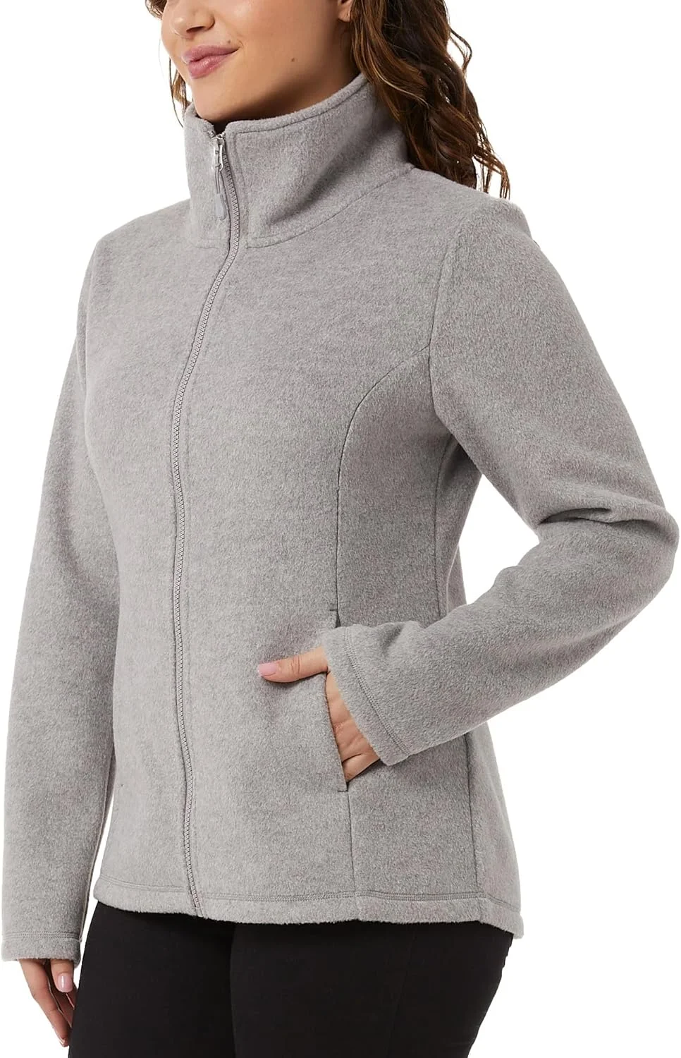 ژاکت زیپ‌دار زنانه فوق‌العاده نرم 32 درجه