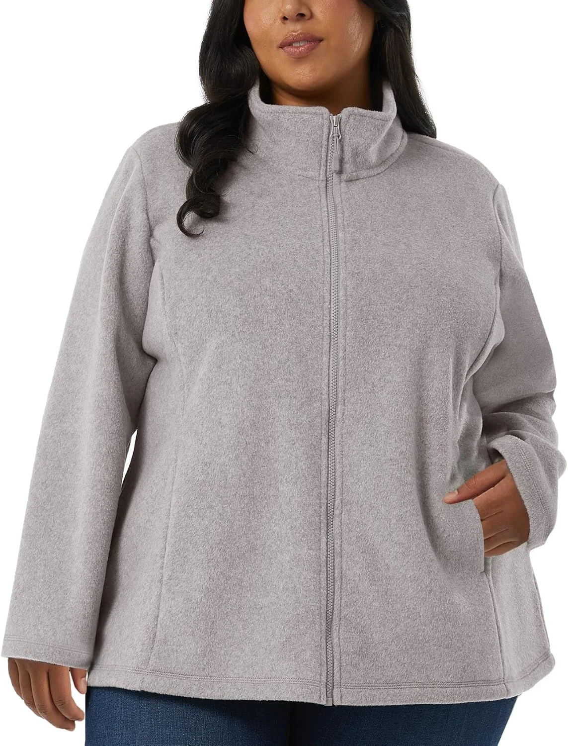 ژاکت زیپ‌دار زنانه فوق‌العاده نرم 32 درجه