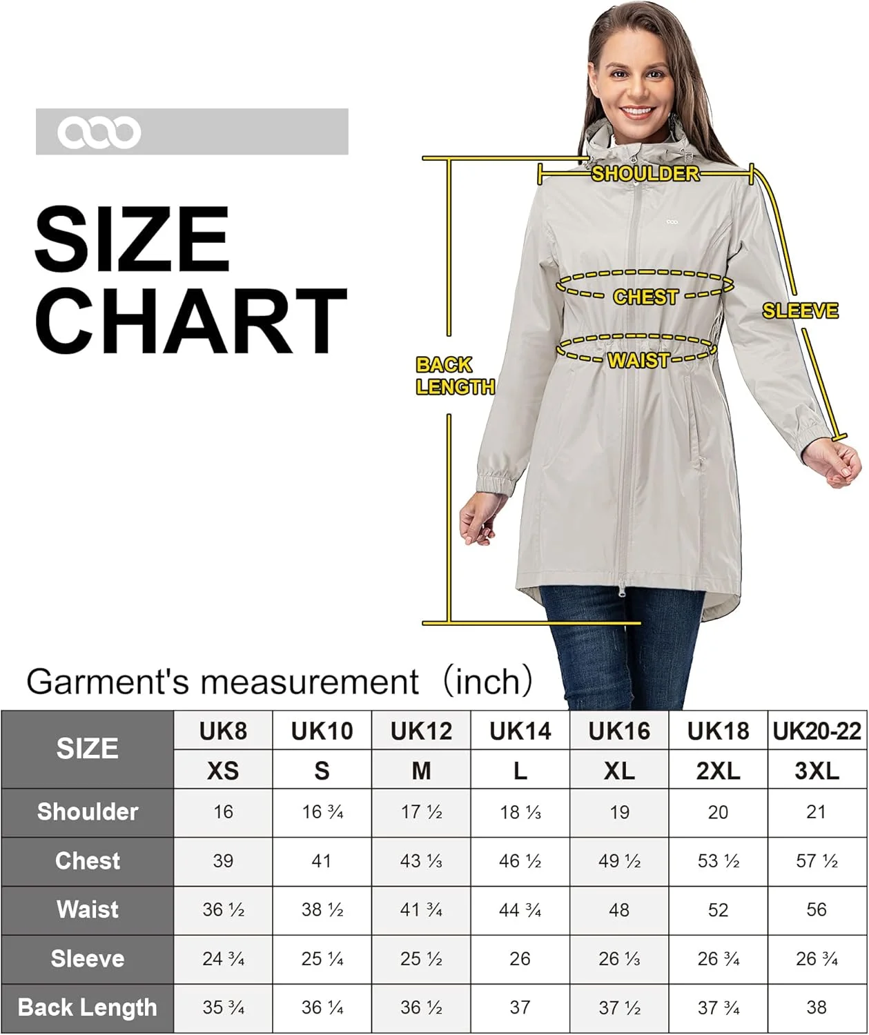 کاپشن بارانی زنانه 33000ft مدل T048 کاپشن بارانی زنانه 33000ft مدل T048