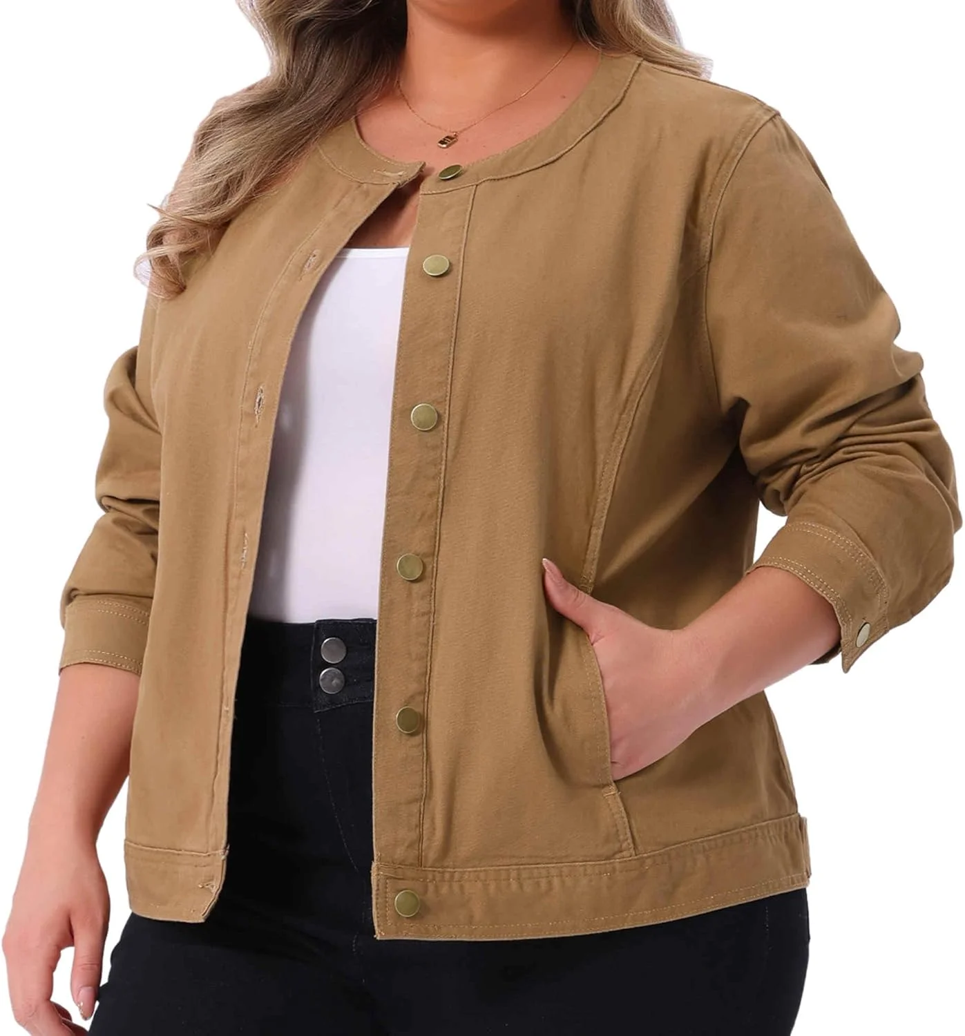 کت زنانه سایز بزرگ Agnes Orinda، ژاکت سبک وزن، انوراک، کاربردی، غیررسمی، باربری، دارای جیب، مدل های 2025 کت زنانه سایز بزرگ Agnes Orinda، ژاکت سبک وزن، انوراک، کاربردی، غیررسمی، باربری، دارای جیب، مدل های 2025