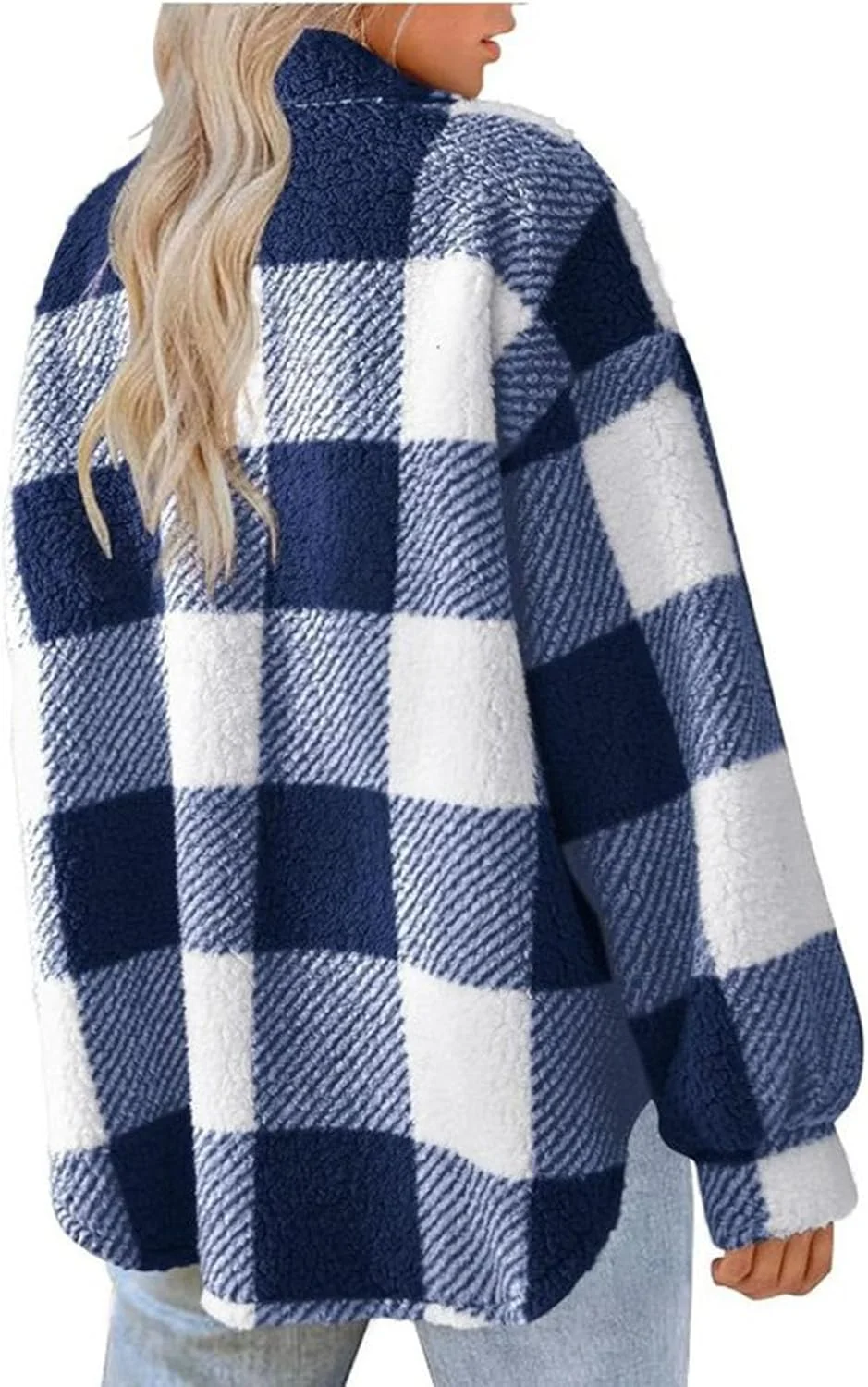 کت پشمی چهارخانه زنانه AEPTDEO، ژاکت پاییزی آستردار، دکمه دار، یقه برگردان، ژاکت های پیراهنی Y2k، ژاکت های بافتنی غیر رسمی کت پشمی چهارخانه زنانه AEPTDEO، ژاکت پاییزی آستردار، دکمه دار، یقه برگردان، ژاکت های پیراهنی Y2k، ژاکت های بافتنی غیر رسمی