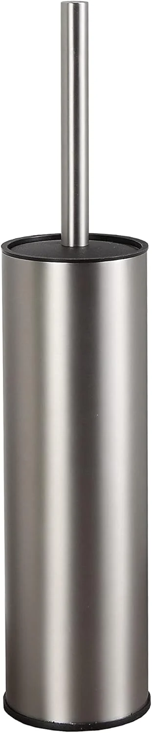 برس توالت و جا برس BGL، برس توالت استیل ضد زنگ برای حمام به همراه جا برس، برس و جا برس کاسه توالت، نیکل برس خورده