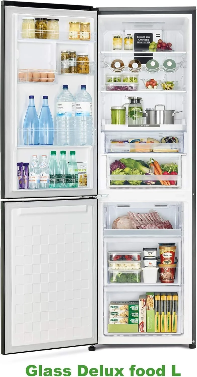 یخچال فریزر پایین دو درب هیتاچی 410 لیتر ناخالص، 330 لیتر خالص، سیستم خنک کننده دوگانه فن، سیستم انجماد هیبریدی، قفسه بطری بزرگ، رنگ خاکستری تدریجی مدل RBG410PUK6X4XGR یخچال فریزر پایین دو درب هیتاچی 410 لیتر ناخالص، 330 لیتر خالص، سیستم خنک کننده دوگانه فن، سیستم انجماد هیبریدی، قفسه بطری بزرگ، رنگ خاکستری تدریجی مدل RBG410PUK6X4XGR