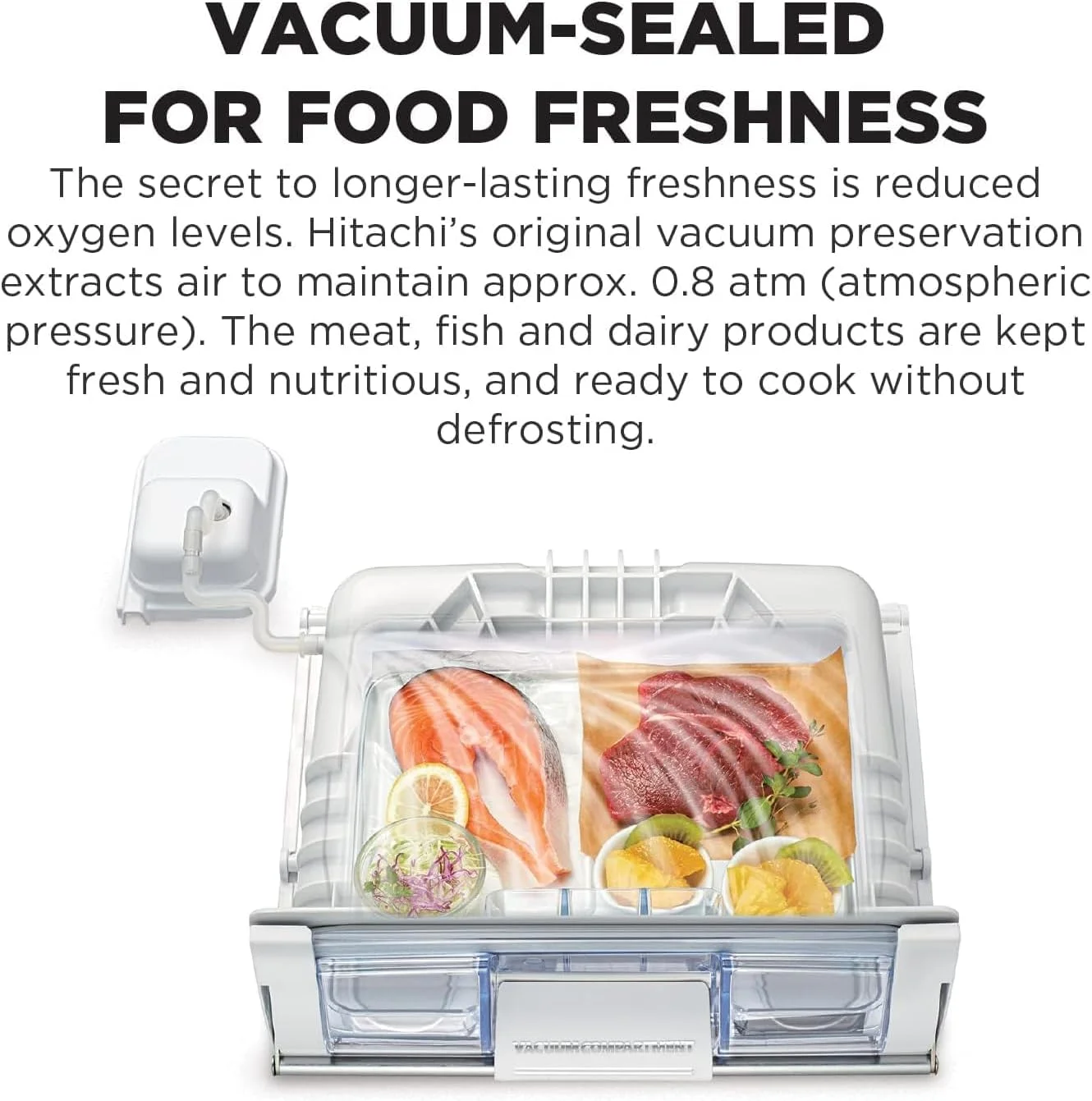 یخچال ساید بای ساید 4 درب پریمیوم هیتاچی 720 لیتر ناخالص، 569 لیتر خالص، با درب فرانسوی، یخ ساز اتوماتیک - انجماد سریع شیشه ای مشکی - RWB720VUK04GBK یخچال ساید بای ساید 4 درب پریمیوم هیتاچی 720 لیتر ناخالص، 569 لیتر خالص، با درب فرانسوی، یخ ساز اتوماتیک - انجماد سریع شیشه ای مشکی - RWB720VUK04GBK