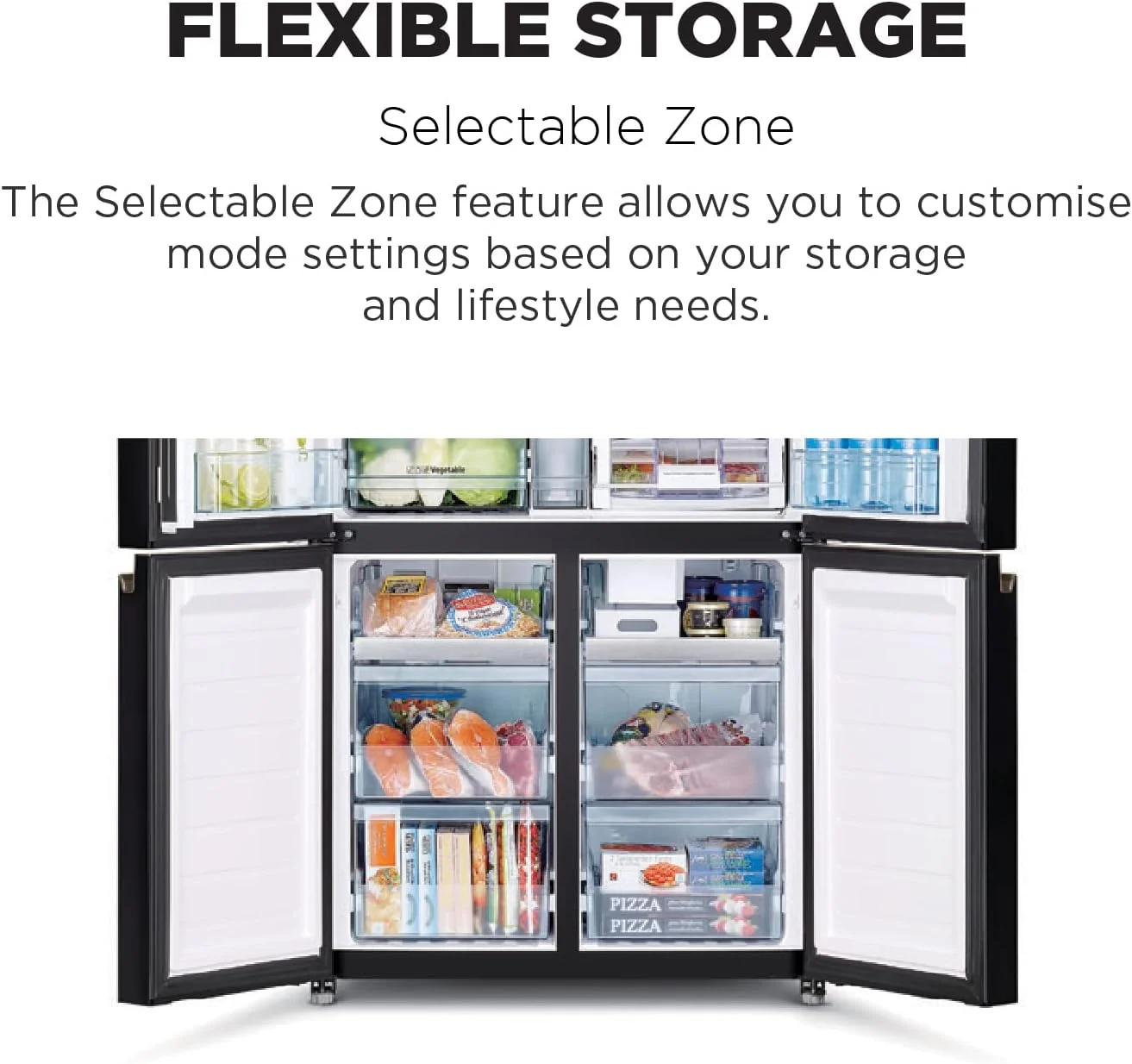 یخچال ساید بای ساید 4 درب هیتاچی 720 لیتر ناخالص، 514 لیتر خالص، یخچال درب فرانسوی، سیستم خنک کننده دوگانه فن، یخ ساز اتوماتیک، شیشه ای یاسی خاکستری - RWB720VUK0GMG یخچال ساید بای ساید 4 درب هیتاچی 720 لیتر ناخالص، 514 لیتر خالص، یخچال درب فرانسوی، سیستم خنک کننده دوگانه فن، یخ ساز اتوماتیک، شیشه ای یاسی خاکستری - RWB720VUK0GMG