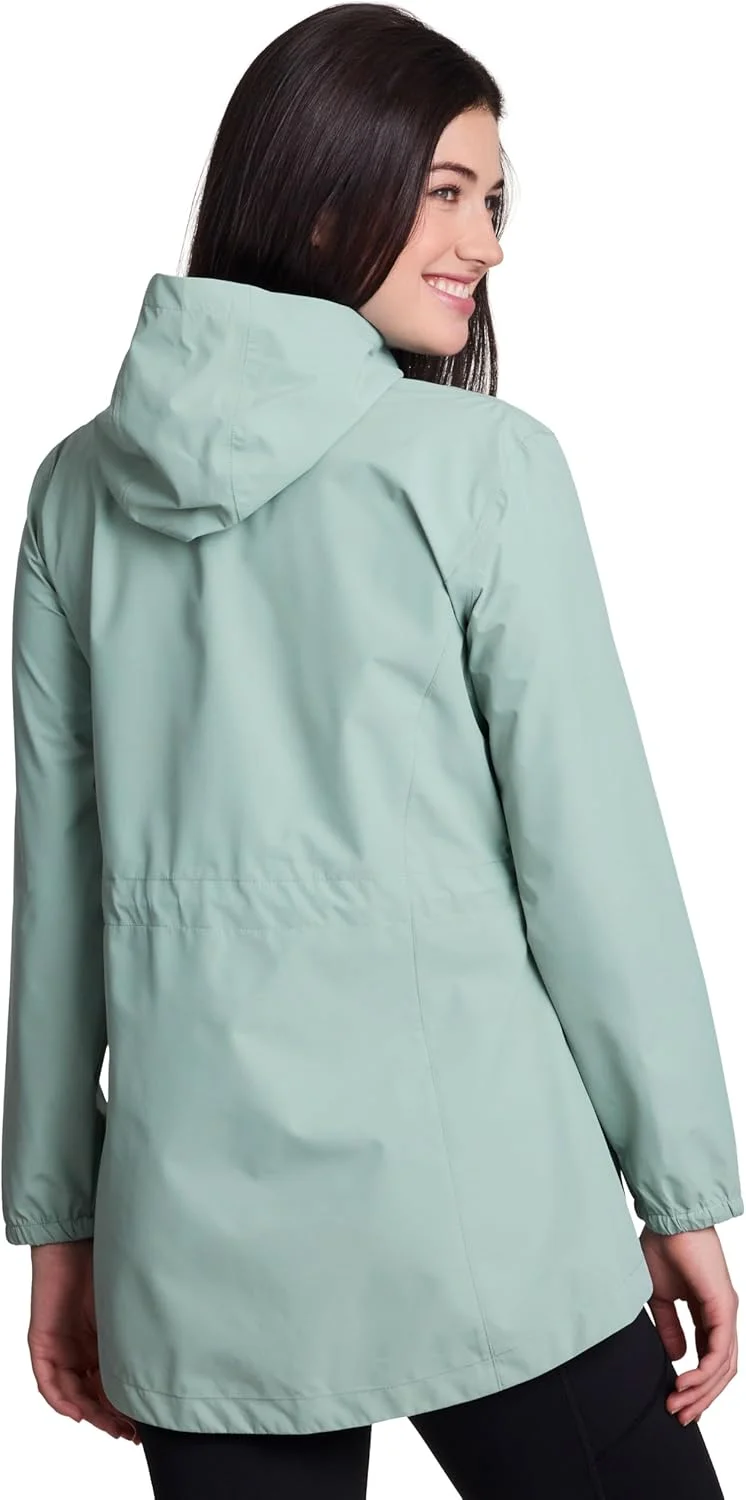 کاپشن بارانی سبک وزن زنانه آوالانچ مدل کلاه دار و ضد آب با جیب کاپشن بارانی سبک وزن زنانه آوالانچ مدل کلاه دار و ضد آب با جیب