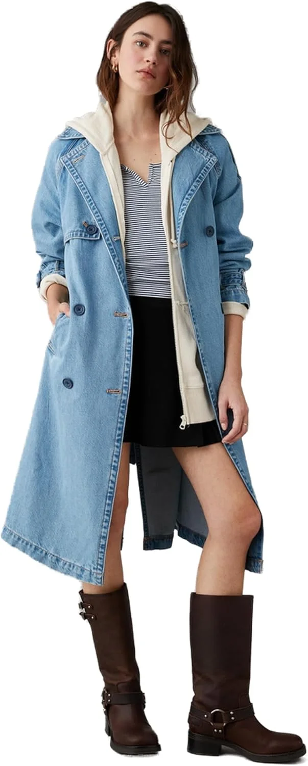 شلوارک برمودا زنانه امریکن ایگل Ne(X) T Level Denim Skinny