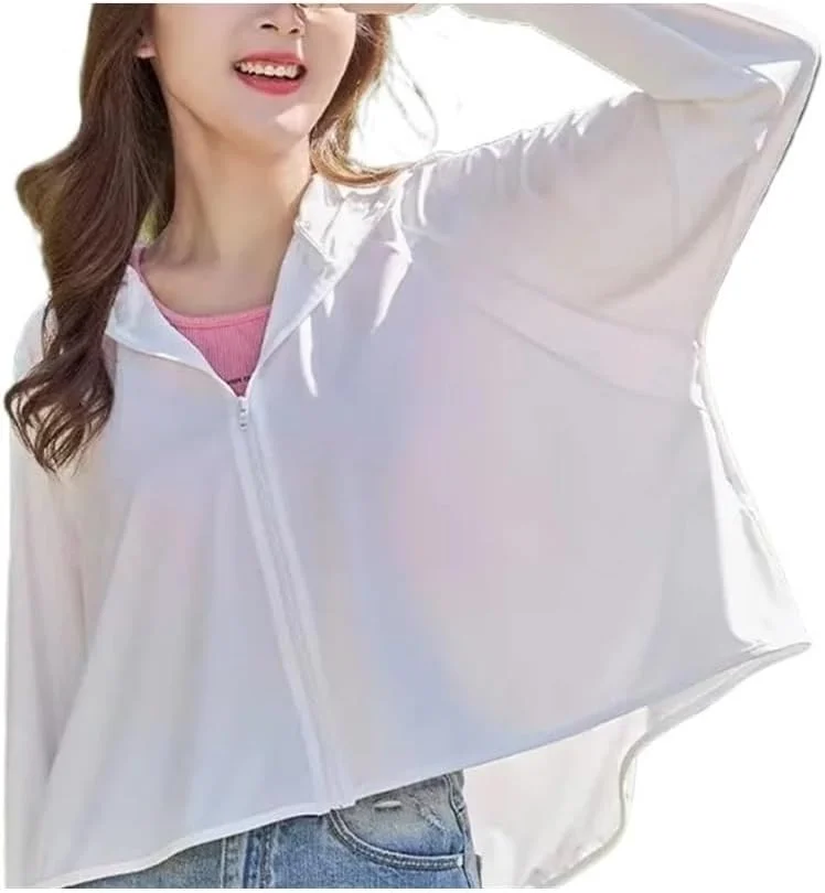 کت زنانه BNHGYTYU، کت محافظ آفتاب زنانه، کت آستین بلند گشاد، لباس زنانه