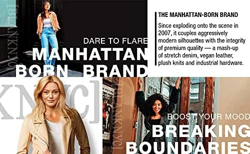 کت موتور سواری زنانه جیر [BLANKNYC]