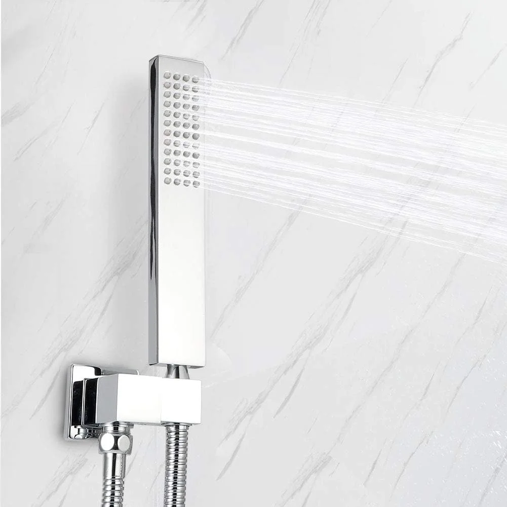 JNKC Shower Body Spray System, G1/2in Thread Wall Mount Concealed Shower Panel Bathroom Shower Set Rainfall Showerhead Top Spray Hand Shower Head Faucet Kit for Home/Hotels/Apartments JNKC Shower Body Spray System, G1/2in Thread Wall Mount Concealed Shower Panel Bathroom Shower Set Rainfall Showerhead Top Spray Hand Shower Head Faucet Kit for Home/Hotels/Apartments