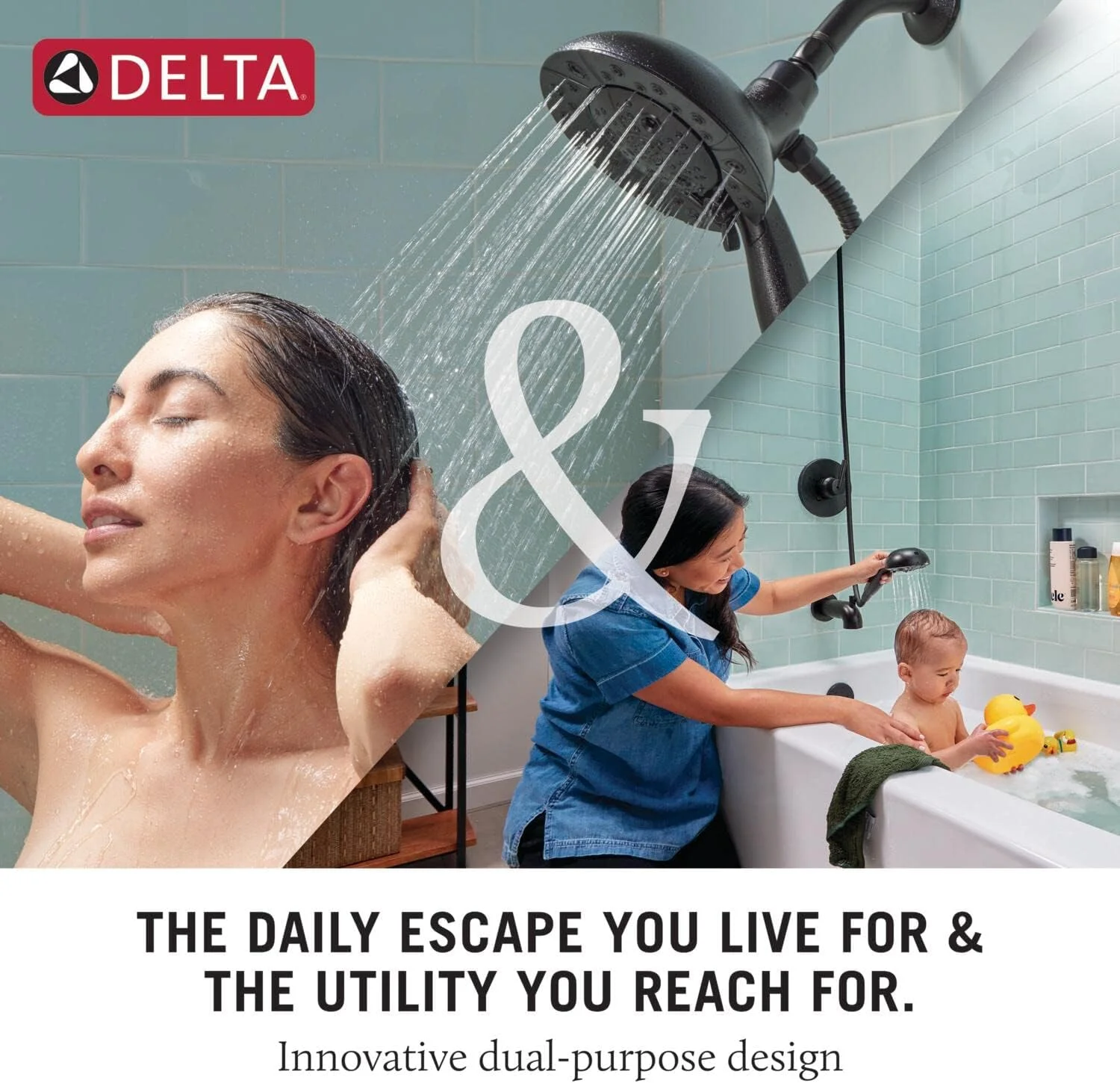 Delta Faucet Albion 14 Series Single-Handle Shower Faucet, Brushed Nickel Shower Trim Kit with In2ition 2-in-1 Dual Hand Held Shower Head, Spotshield Brushed Nickel T142855-SP-I (Valve Not Included) Delta Faucet Albion 14 Series Single-Handle Shower Faucet, Brushed Nickel Shower Trim Kit with In2ition 2-in-1 Dual Hand Held Shower Head, Spotshield Brushed Nickel T142855-SP-I (Valve Not Included)