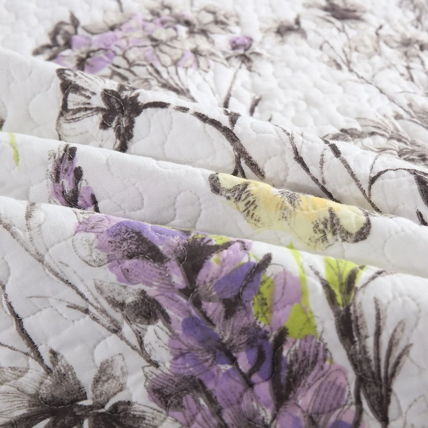 ست لحاف گلدار فینلونته مناسب تخت کوئین - روتختی سبک وزن 100% پنبه ای و ست روتختی کامل، روتختی با 2 روبالشی