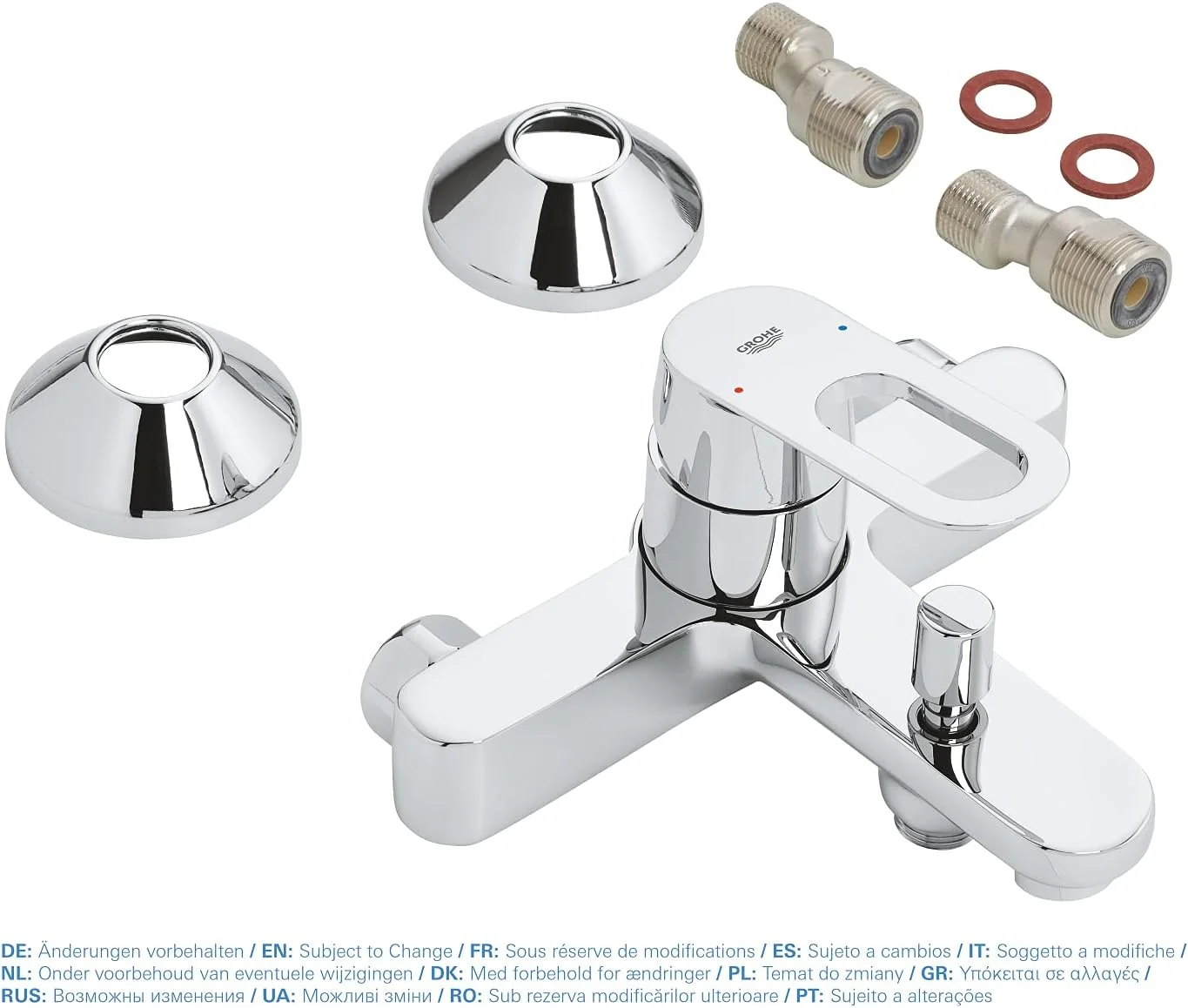 شیرآلات دوش و حمام Grohe، شیر مخلوط حمام/دوش با تغییردهنده اتوماتیک - مجموعه Bauloop، 2360300F