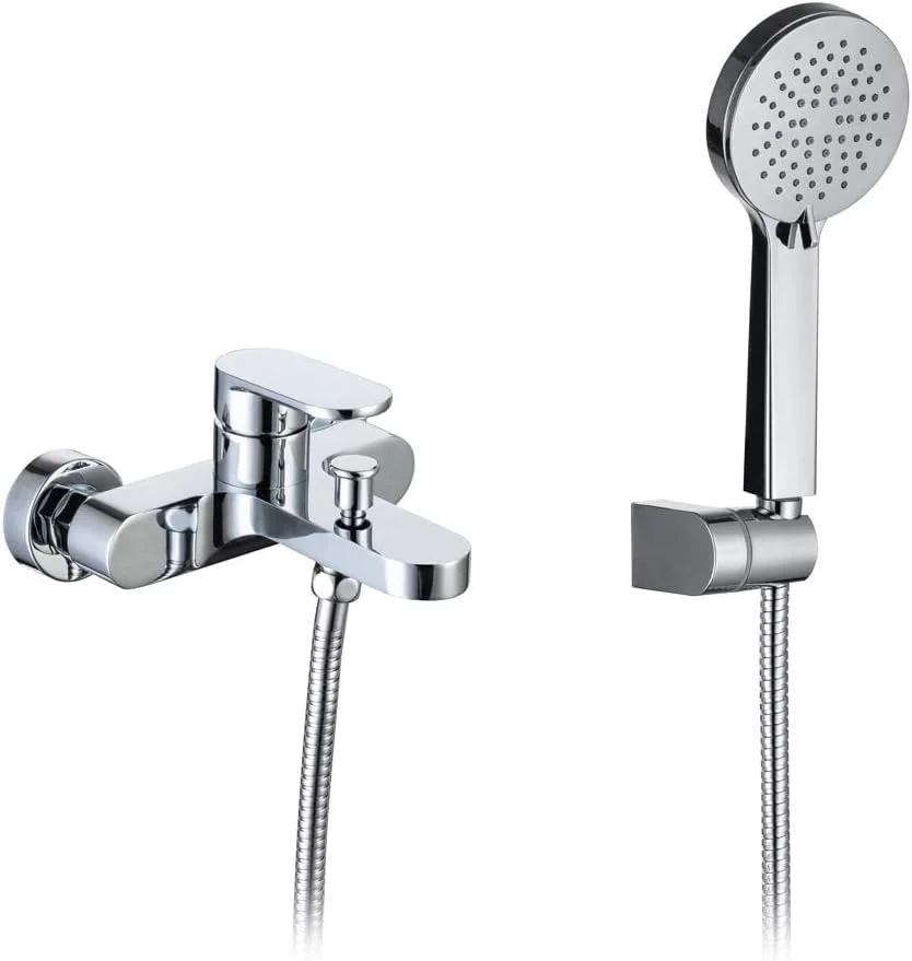 ست شیر دوش حمام میلانو لیرا - روکش کروم | سیستم دوش بارانی دیواری | شیرآلات حمام برنجی جامد | شیر روشویی مدرن | لوازم حمام ست شیر دوش حمام میلانو لیرا - روکش کروم | سیستم دوش بارانی دیواری | شیرآلات حمام برنجی جامد | شیر روشویی مدرن | لوازم حمام