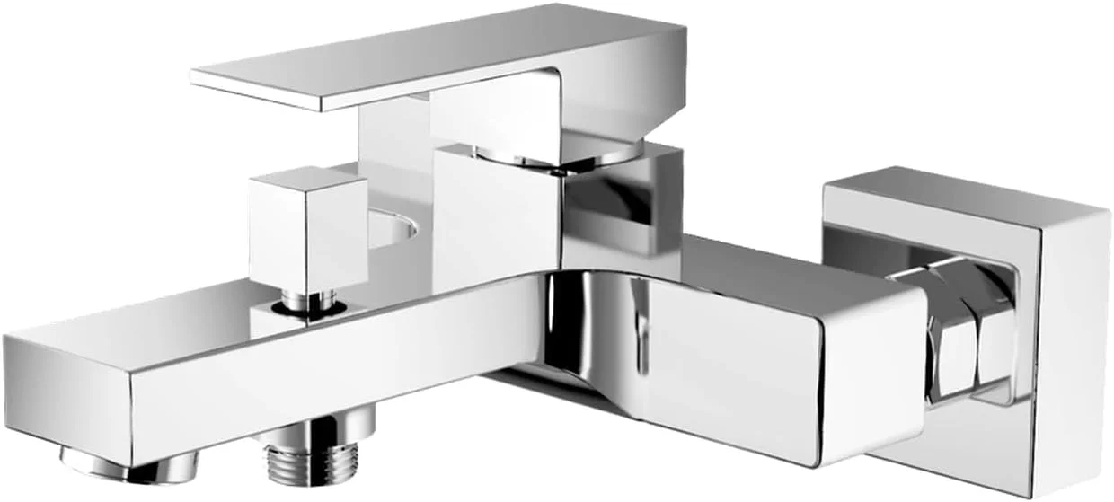 TREDEX Sharp Single Lever Bath & Shower Mixer 2.3X2X1.4 Chrome