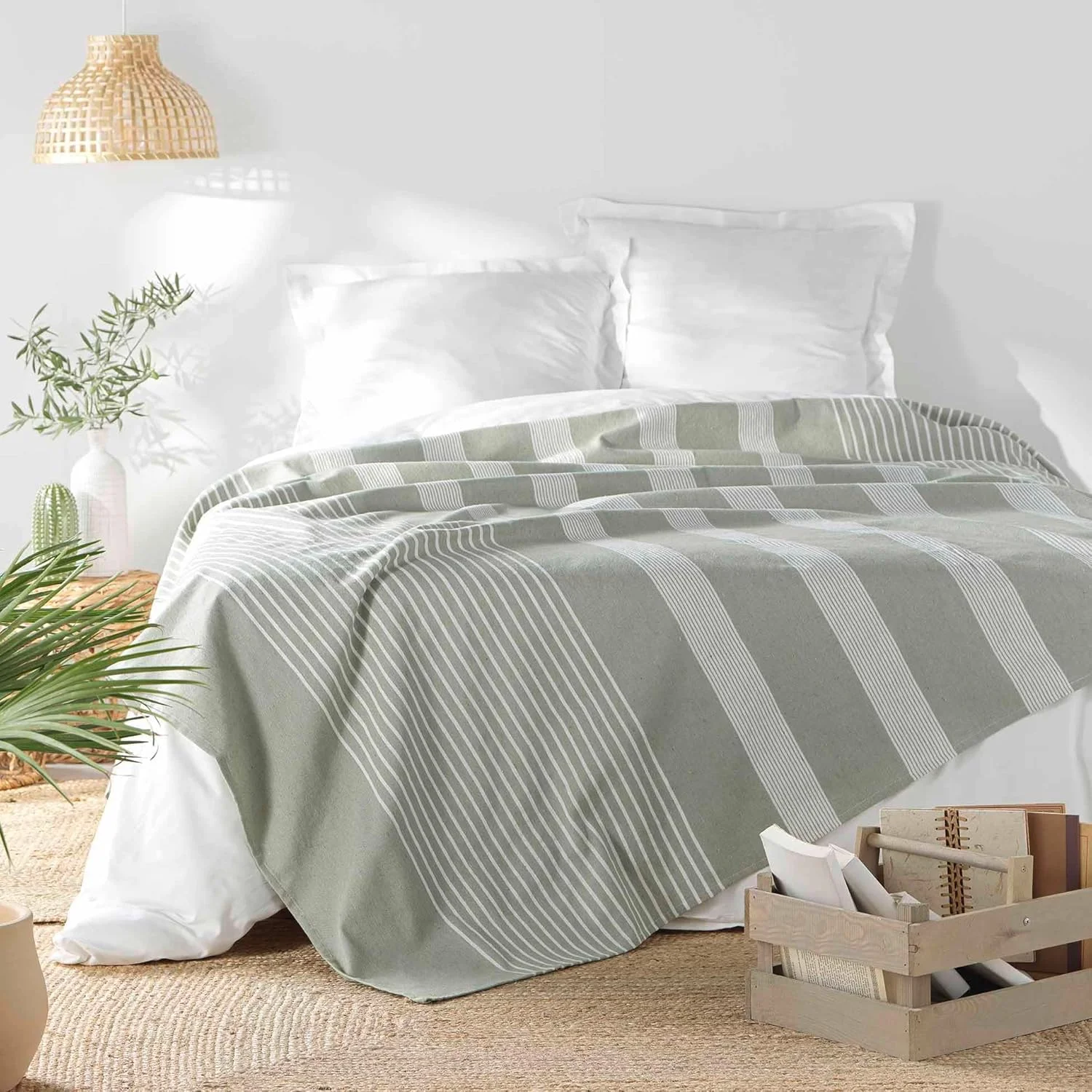 روتختی بافتنی پنبه و پلی استر ادل سیج دوسور د اینتریور (220x240 سانتی متر)