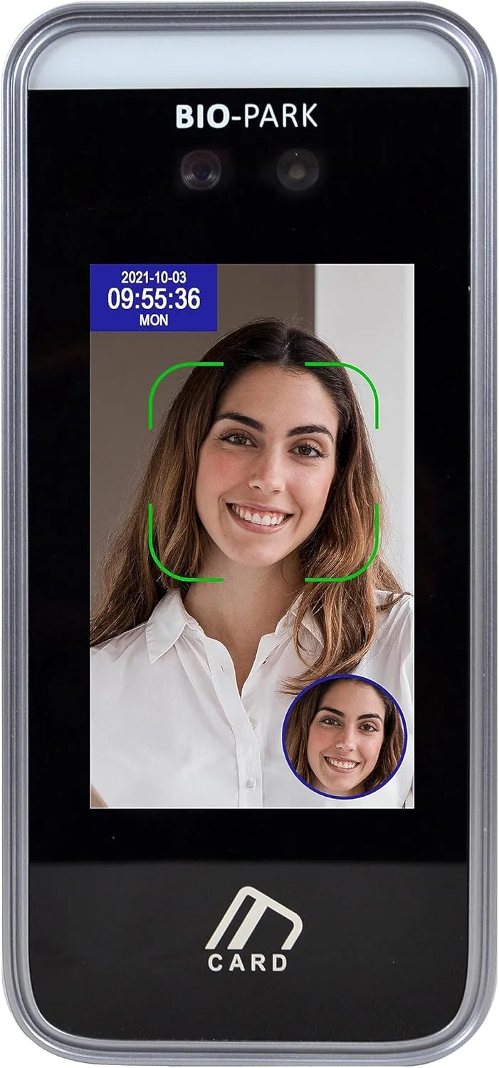 دستگاه حضور و غیاب تشخیص چهره پویا مبتنی بر هوش مصنوعی Team Office Bio-Park D01 با نرم افزار حضور و غیاب مبتنی بر ابر (چهره + LAN + Wi-Fi)