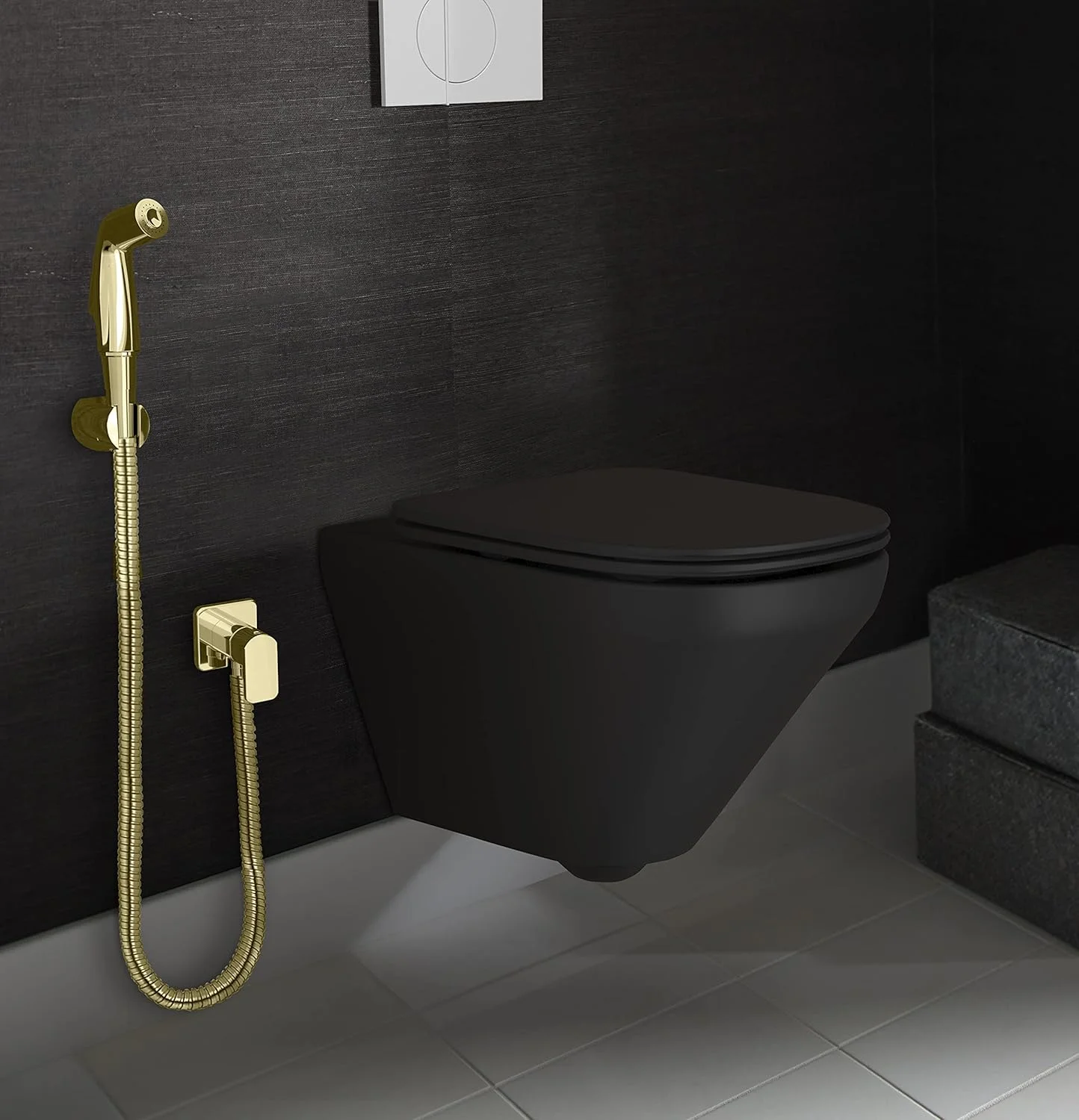 شیر بهداشتی دوش دستی کوهلر مدل Deco Contemporary به همراه شلنگ فلزی و نگهدارنده (رنگ طلایی فرانسوی براق) شیر بهداشتی دوش دستی کوهلر مدل Deco Contemporary به همراه شلنگ فلزی و نگهدارنده (رنگ طلایی فرانسوی براق)
