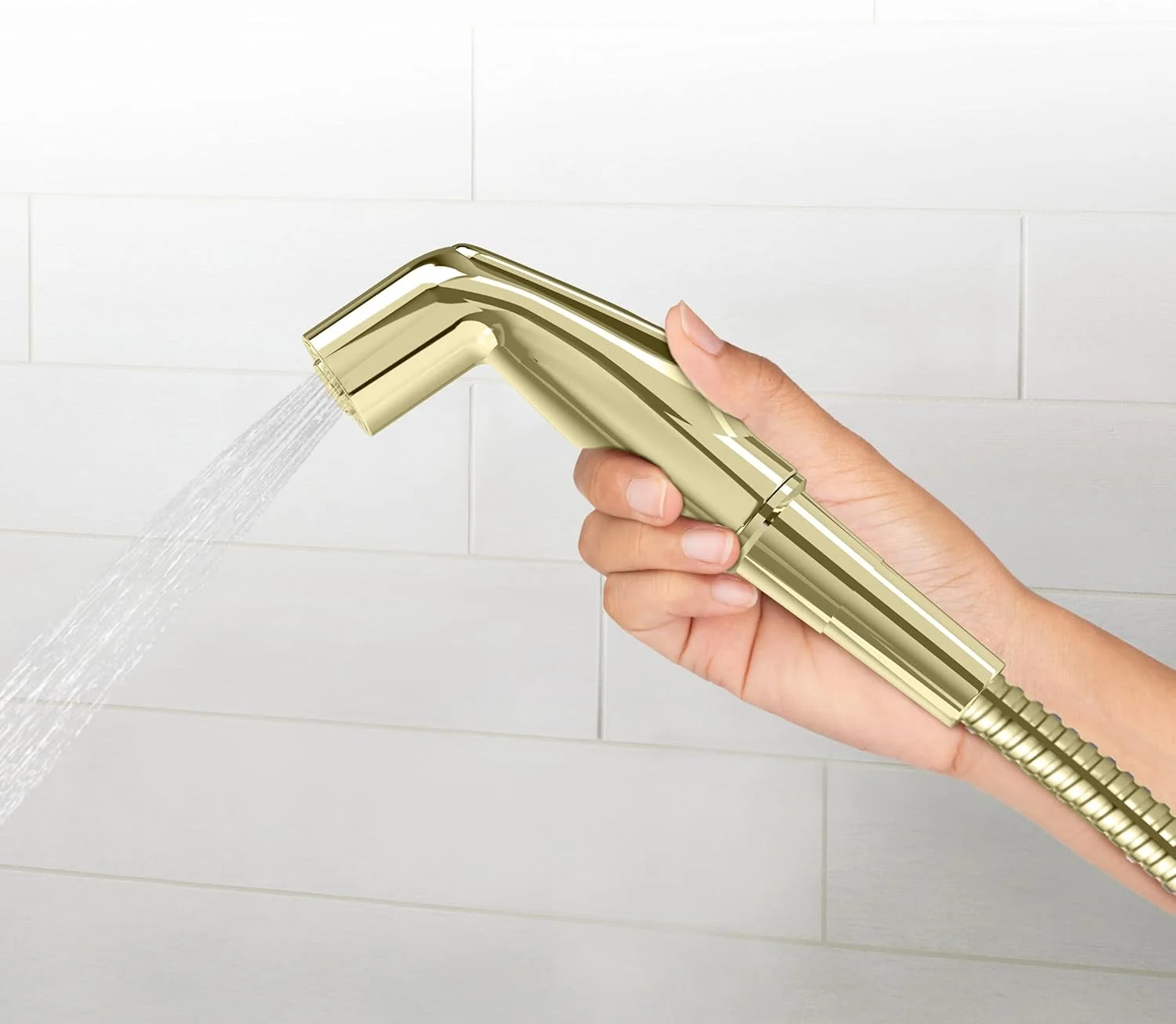 شیر بهداشتی دوش دستی کوهلر مدل Deco Contemporary به همراه شلنگ فلزی و نگهدارنده (رنگ طلایی فرانسوی براق) شیر بهداشتی دوش دستی کوهلر مدل Deco Contemporary به همراه شلنگ فلزی و نگهدارنده (رنگ طلایی فرانسوی براق)