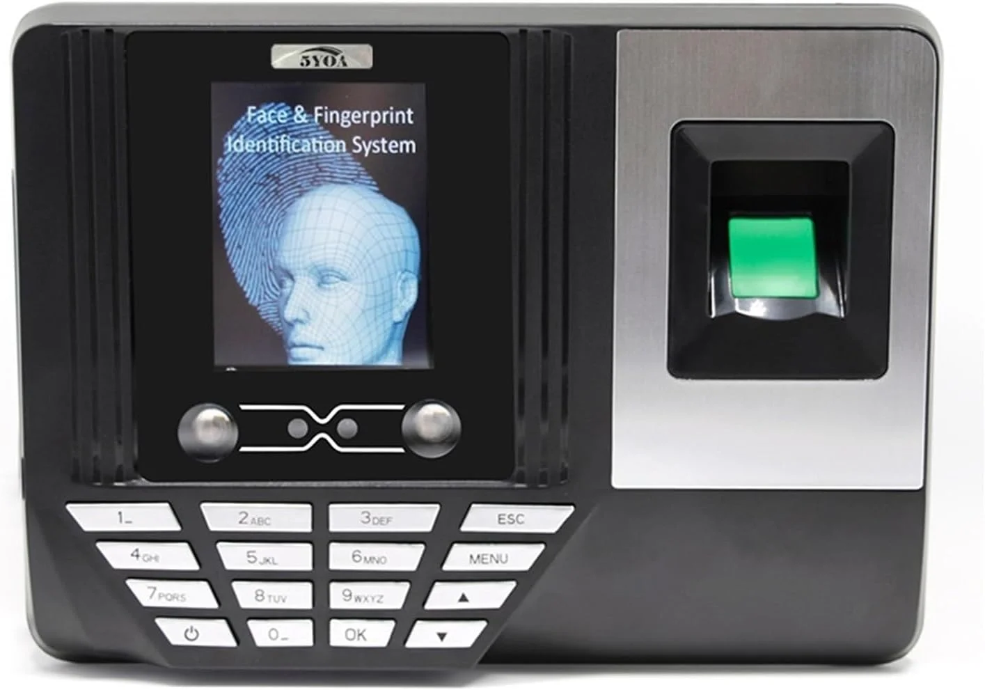 دستگاه حضور و غیاب VESLFG، سیستم تشخیص چهره و اثر انگشت بیومتریک AF3 بدون تماس، دستگاه پانچ اتوماتیک ورود و خروج، کاربری آسان