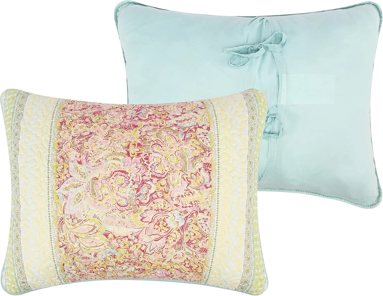 ست روتختی 3 تکه پالیسیدز پاستلی گرینلند هوم Barefoot Bungalow، سایز کوئین ست روتختی 3 تکه پالیسیدز پاستلی گرینلند هوم Barefoot Bungalow، سایز کوئین