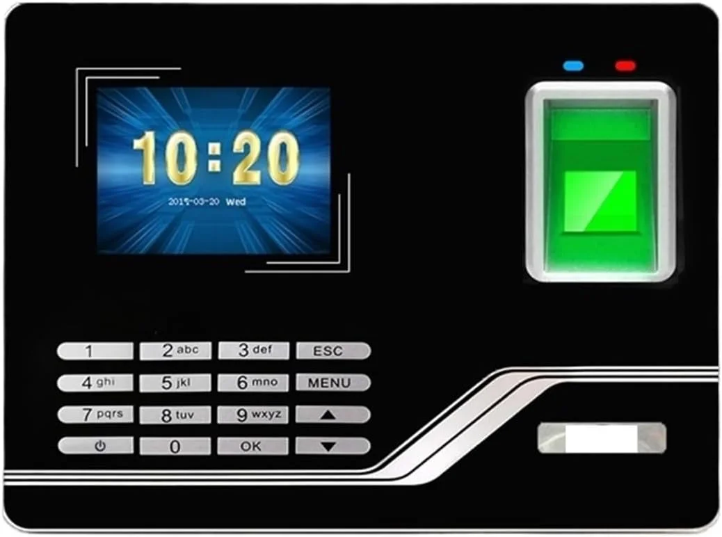 دستگاه حضور و غیاب VESLFG، سیستم حضور و غیاب اثر انگشتی TCPIP USB، کنترل دسترسی با رمز عبور، ساعت حضور و غیاب اداری، دستگاه ثبت کارمندان، دستگاه بیومتریک، پانچ اتوماتیک ورود و خروج، کاربری آسان