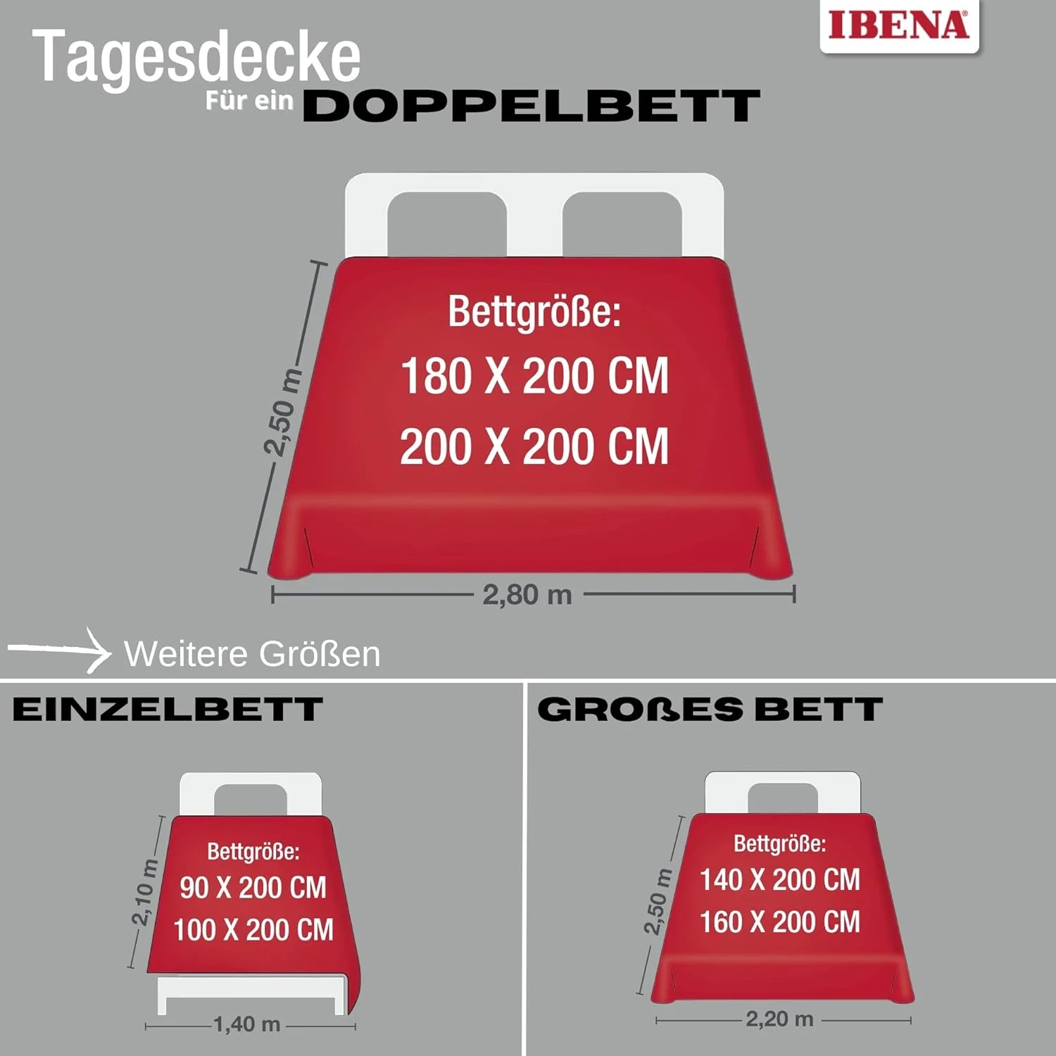 روتختی ایبنا نانسی 280 × 250 سانتی متر - طرح مدرن، قابل شستشو در ماشین لباسشویی، رو تختی ساده، خاکستری روشن، طرح زینتی روتختی ایبنا نانسی 280 × 250 سانتی متر - طرح مدرن، قابل شستشو در ماشین لباسشویی، رو تختی ساده، خاکستری روشن، طرح زینتی