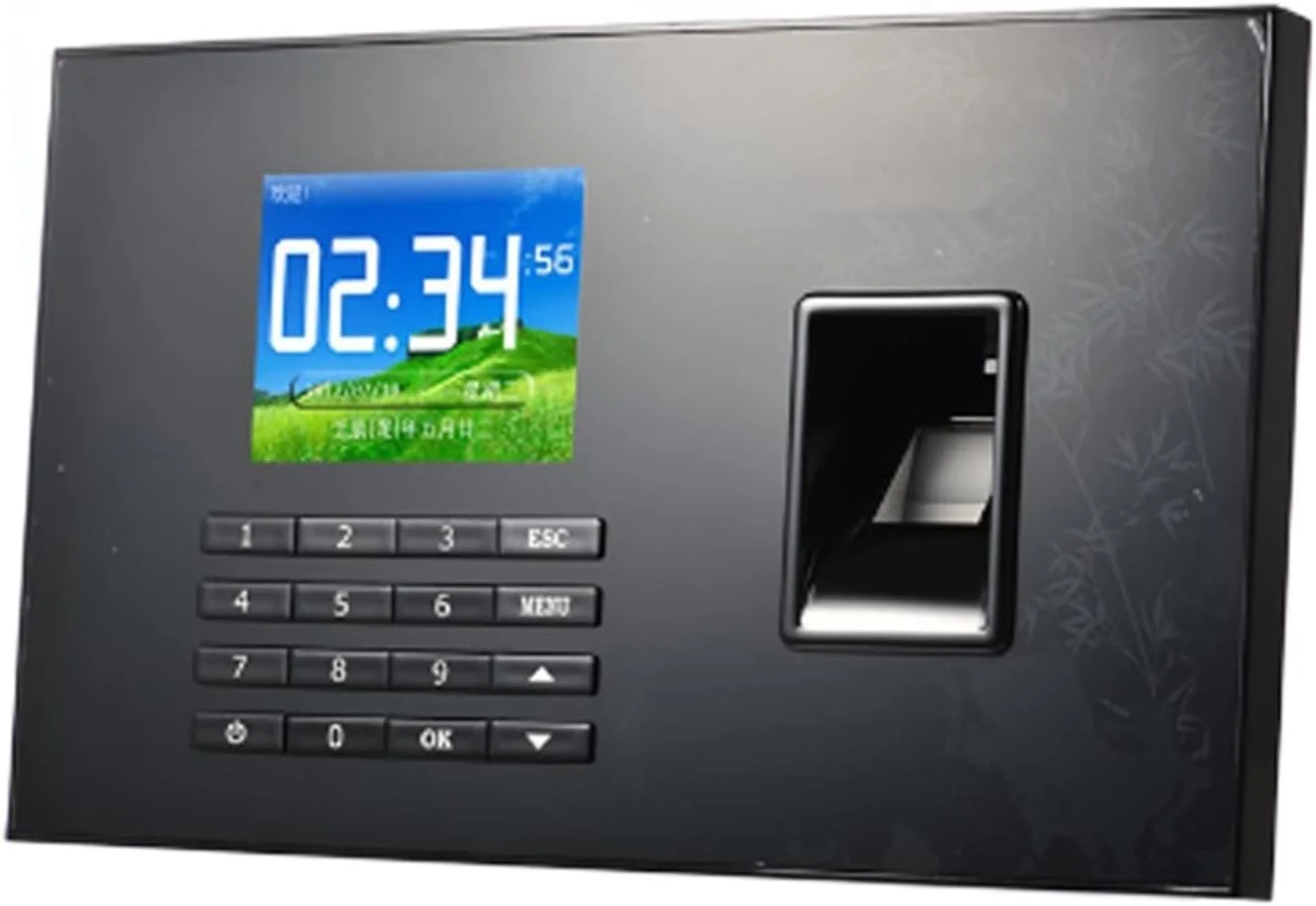 سیستم حضور و غیاب اثر انگشتی بیومتریک P2P مدل XYBZJP Enterprise Electronic Equipment A-C051، دستگاه ضبط ساعت، دستگاه تشخیص کارمندان، دستگاه الکترونیکی، ساعت حضور و غیاب سازمانی