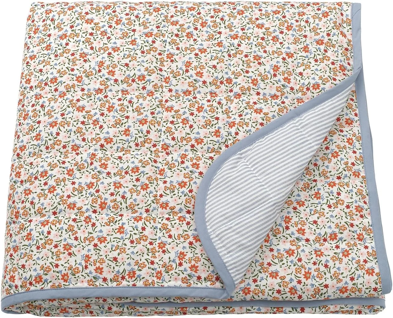 روتختی ایکیا مدل Gullnattljus با طرح گلدار سفید - 10600351