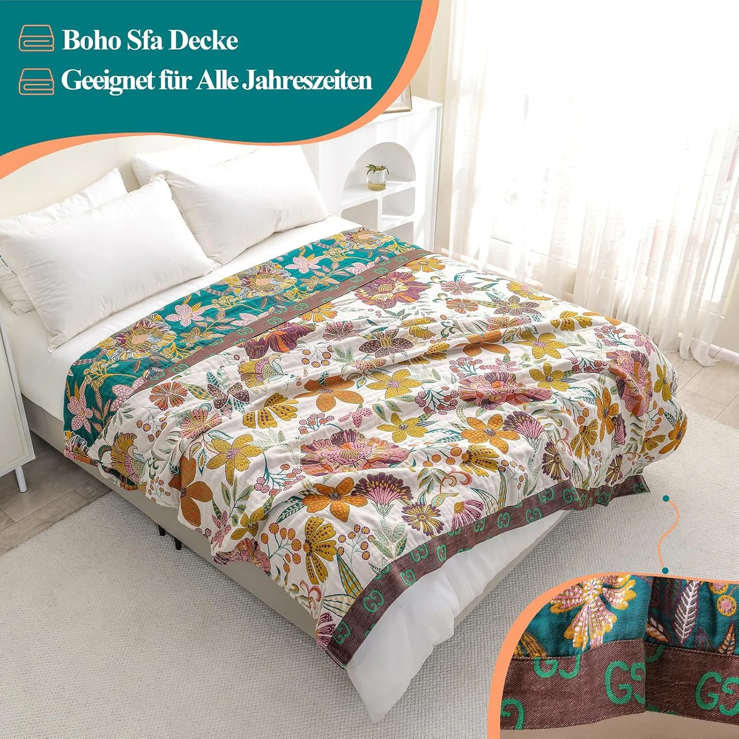 روتختی دو طرفه بوهو هوردری 150 در 200 سانتی متر