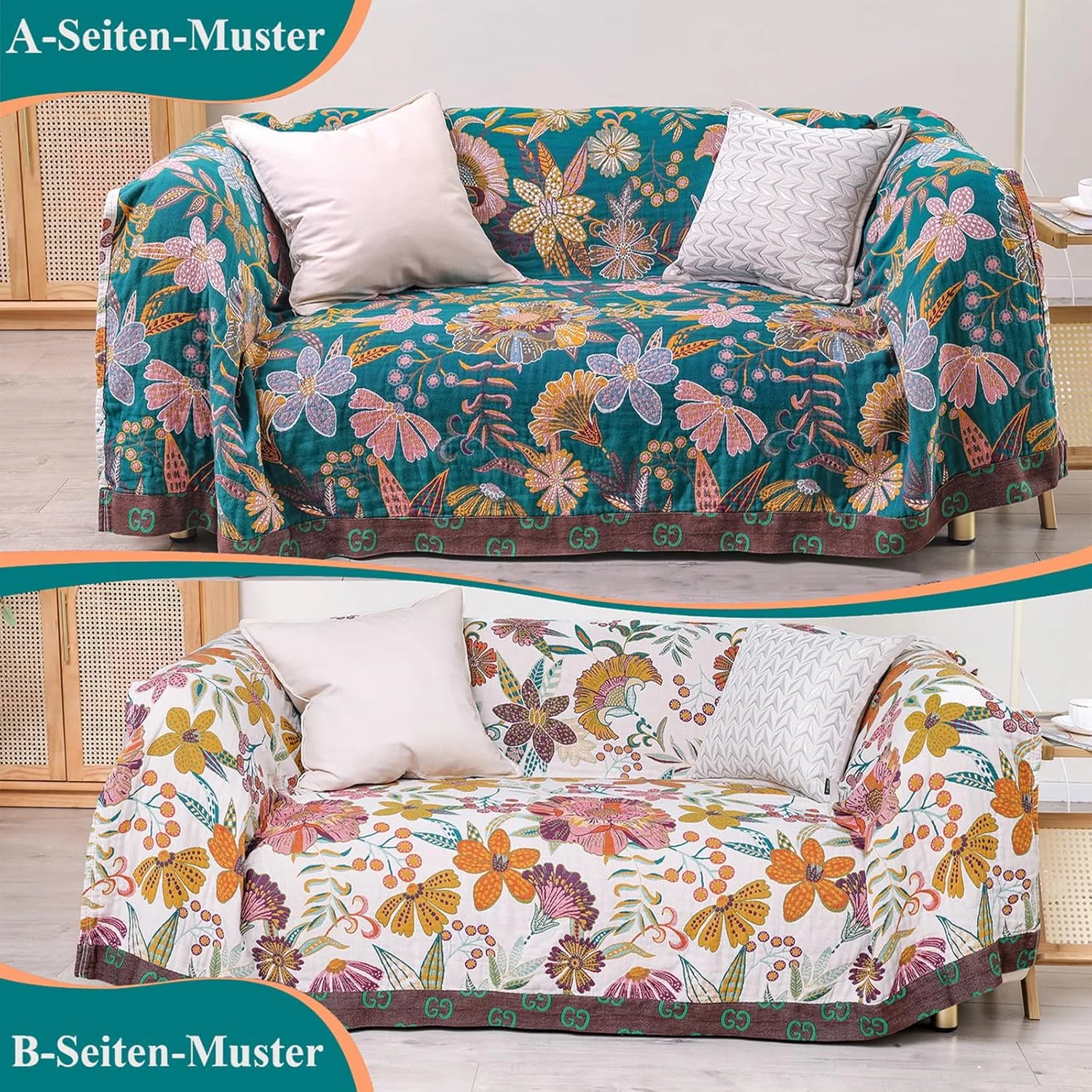 روتختی دو طرفه بوهو هوردری 150 در 200 سانتی متر