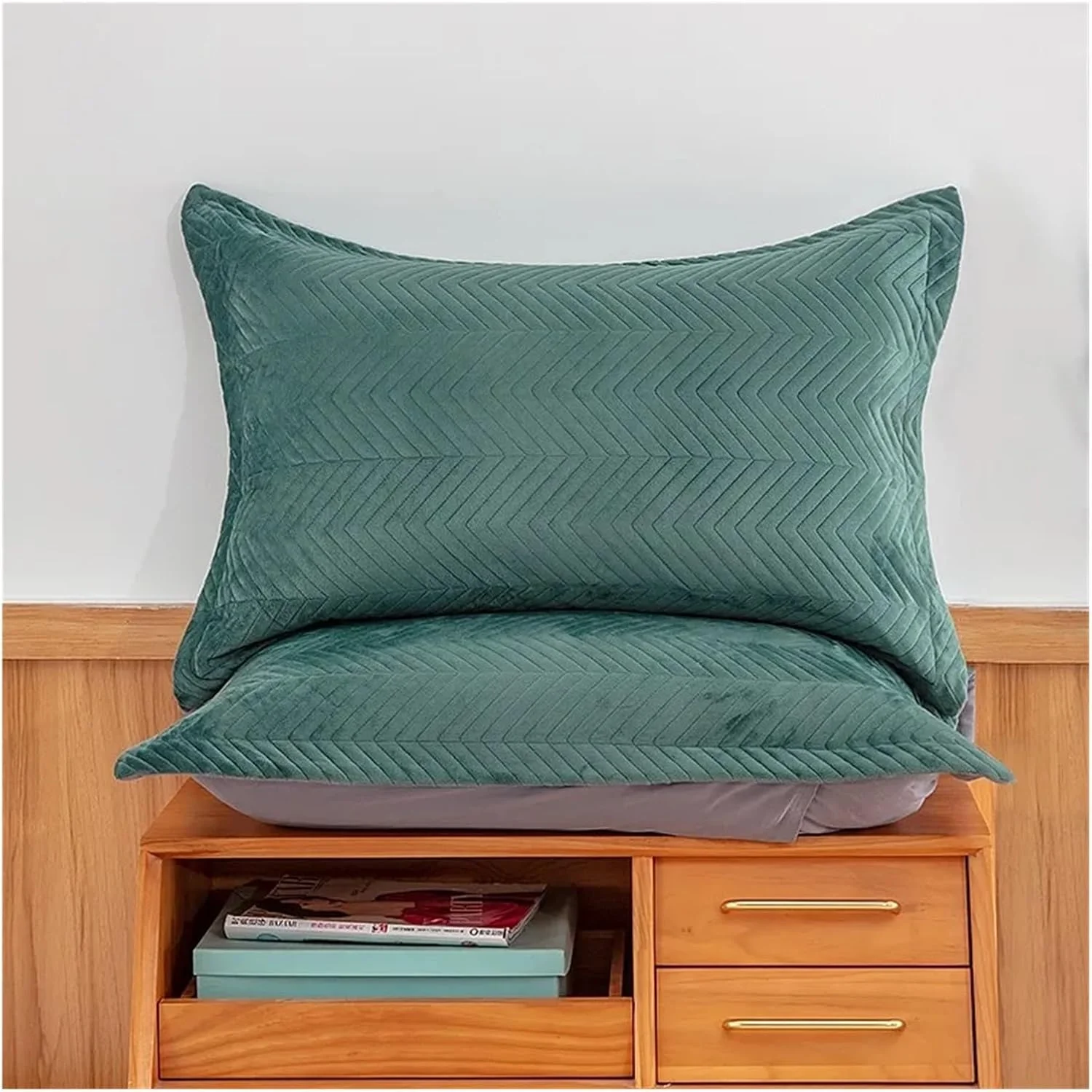 رو تختی مدرن و با کیفیت بالا، دو طرفه، لحاف تخت خواب، ملحفه لحافی، پتو، سازگار با ملحفه تخت، طرح چهارخانه، ست روتختی لوکس (C 3 تکه 245cmx270cm)