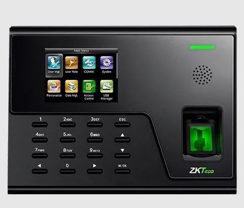 ترمینال کنترل تردد و حضور و غیاب اثر انگشتی بیومتریک ZKTeco UA760 با Wi-Fi، RFID، USB و TCP/IP – 3000 کاربر، 50000 رکورد
