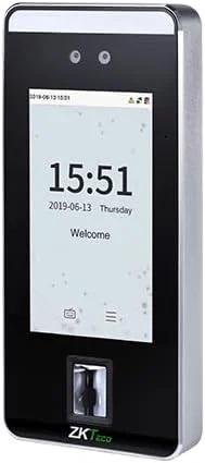 ترمینال حضور و غیاب تشخیص چهره بیومتریک ZKTECO V5L، صفحه نمایش LCD، قابل نصب روی دیوار