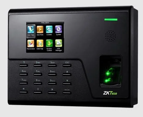 ترمینال کنترل تردد و حضور و غیاب اثر انگشتی بیومتریک ZKTeco UA760 با Wi-Fi، RFID، USB و TCP/IP – 3000 کاربر، 50000 رکورد