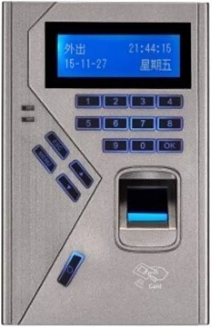 دستگاه کنترل تردد اثر انگشت بیومتریک دقیق SJ-time، دستگاه کنترل تردد RFID برقی، سیستم کدینگ حضور و غیاب حساس Zeenyi