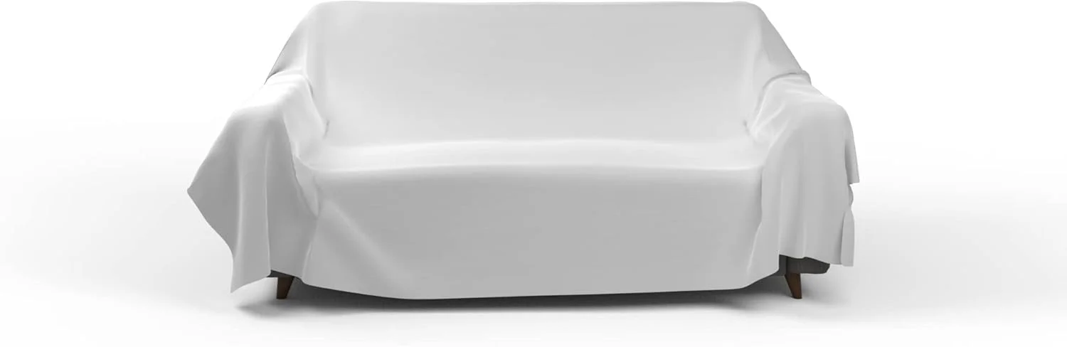 رو تختی مکس کالر، ساده، سفید، 170 x 300 سانتی متر، تولید ایتالیا