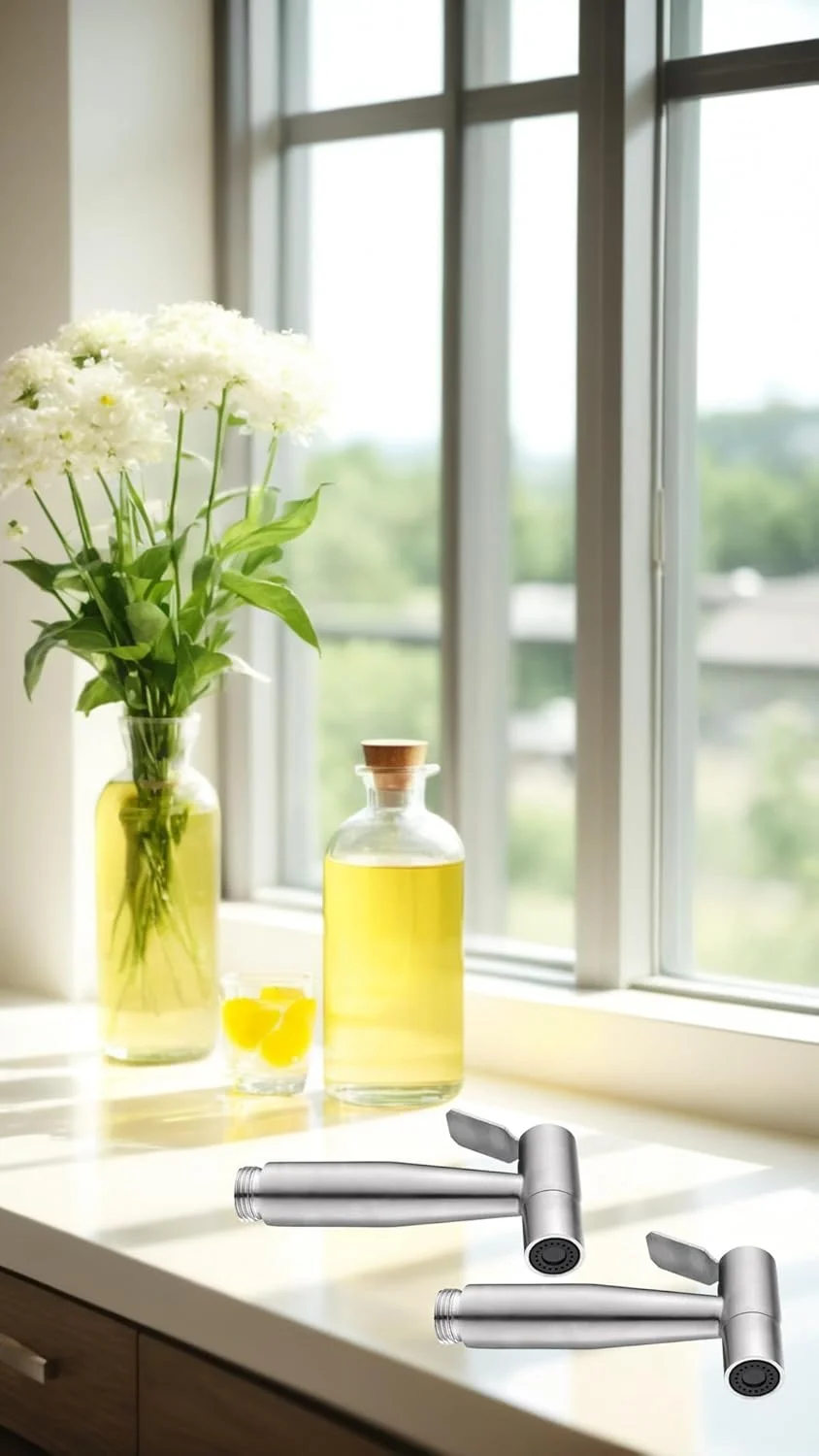 سردوش توالت بیده استیل Sweet seven - بسته 2 عددی اسپری دستی پارچه ای برای تمیز کردن آشپزخانه و توالت سردوش توالت بیده استیل Sweet seven - بسته 2 عددی اسپری دستی پارچه ای برای تمیز کردن آشپزخانه و توالت