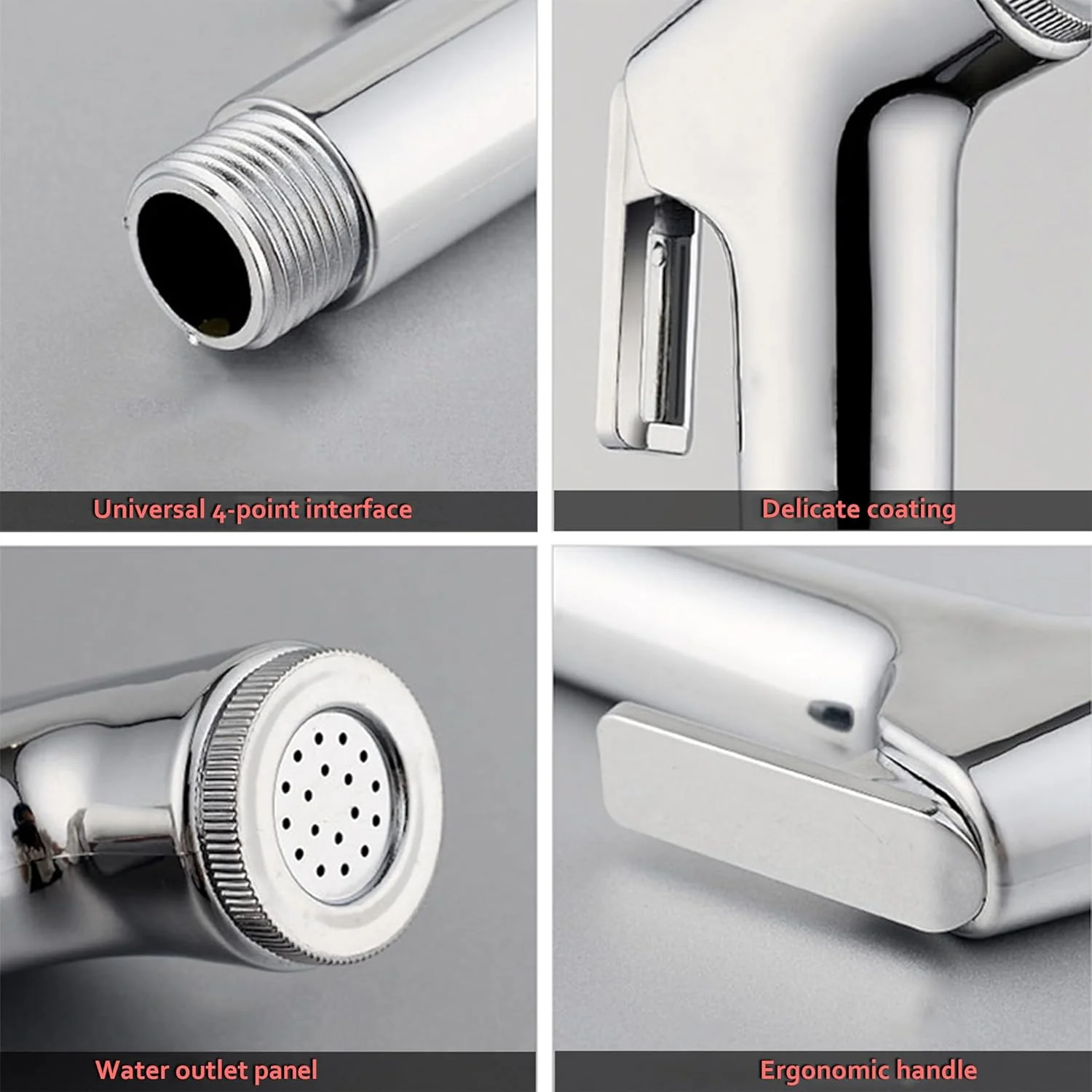 ست اسپری توالت بیده HOMEPRO - اسپری دستی بیده، شلنگ اسپری پوشک توالت، ست شطاف حمام، بهداشت شخصی ست اسپری توالت بیده HOMEPRO - اسپری دستی بیده، شلنگ اسپری پوشک توالت، ست شطاف حمام، بهداشت شخصی