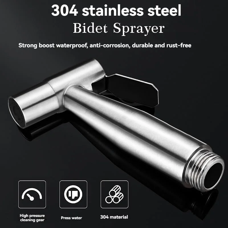 اسپری دستی توالت STAYOUNG، اسپری دوش توالت مسلم با فشار آب قابل تنظیم از طریق شلنگ بیده، برای بهداشت شخصی، حمام نوزاد و حیوانات خانگی و مراقبت از بانوان اسپری دستی توالت STAYOUNG، اسپری دوش توالت مسلم با فشار آب قابل تنظیم از طریق شلنگ بیده، برای بهداشت شخصی، حمام نوزاد و حیوانات خانگی و مراقبت از بانوان