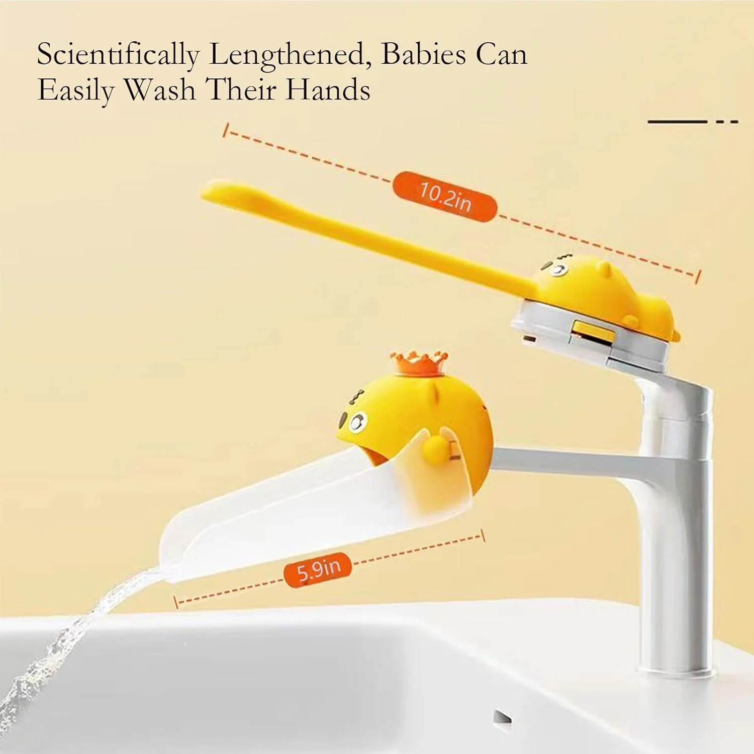 ست افزایش دهنده دسته شیر آب NALACAL، اتصال به دسته سینک و شیر آب برای سرگرم کردن شستن دست ها و آموزش کودک شما، دسته شیر آب و نازل افزایش دهنده دسته شیر آب برای کودکان (2 عدد - سفید) ست افزایش دهنده دسته شیر آب NALACAL، اتصال به دسته سینک و شیر آب برای سرگرم کردن شستن دست ها و آموزش کودک شما، دسته شیر آب و نازل افزایش دهنده دسته شیر آب برای کودکان (2 عدد - سفید)