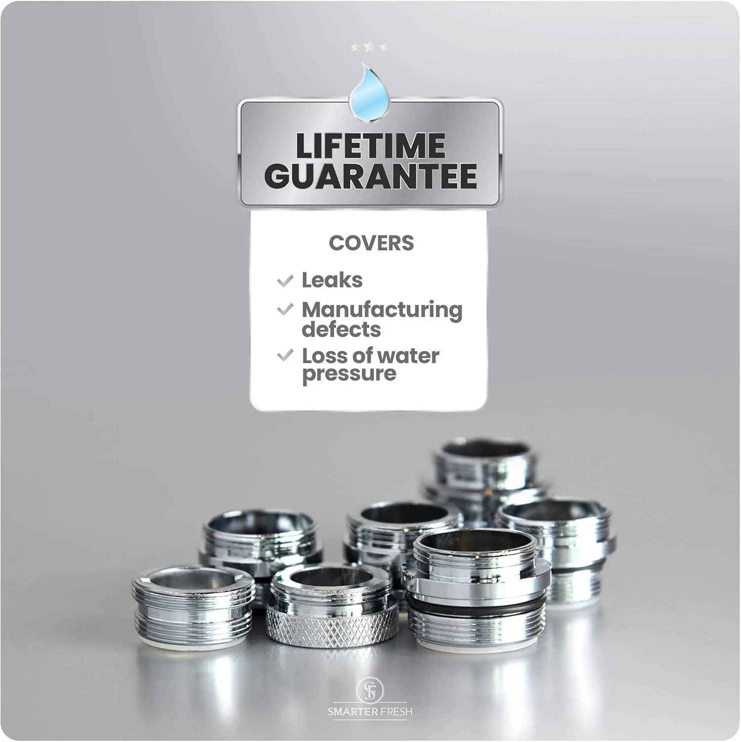 مجموعه 9 عددی آداپتور شیرآلات تزویق، مجموعه آداپتور برنجی هواکش، اتصال شلنگ باغ، فیلتر آب، شلنگ استاندارد از طریق شیر انحرافی، آداپتور شیر نر و ماده برای سینک، اندازه های مختلف، نقره ای مجموعه 9 عددی آداپتور شیرآلات تزویق، مجموعه آداپتور برنجی هواکش، اتصال شلنگ باغ، فیلتر آب، شلنگ استاندارد از طریق شیر انحرافی، آداپتور شیر نر و ماده برای سینک، اندازه های مختلف، نقره ای