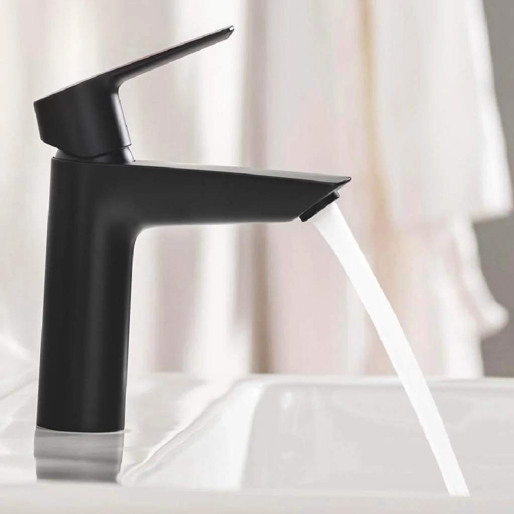 شیر روشویی تک اهرمی GROHE Start QuickFix | به همراه سیفون اتوماتیک فشاری | سایز M | صرفه جویی در مصرف آب و انرژی | مشکی مات | نصب آسان با GROHE QuickTool | 237462432 شیر روشویی تک اهرمی GROHE Start QuickFix | به همراه سیفون اتوماتیک فشاری | سایز M | صرفه جویی در مصرف آب و انرژی | مشکی مات | نصب آسان با GROHE QuickTool | 237462432